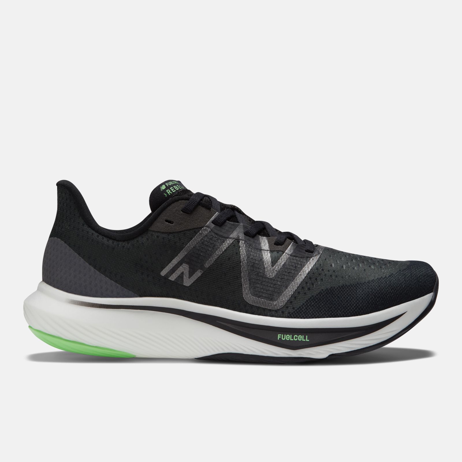 New Balance FuelCell Rebel v3, Black, swatch