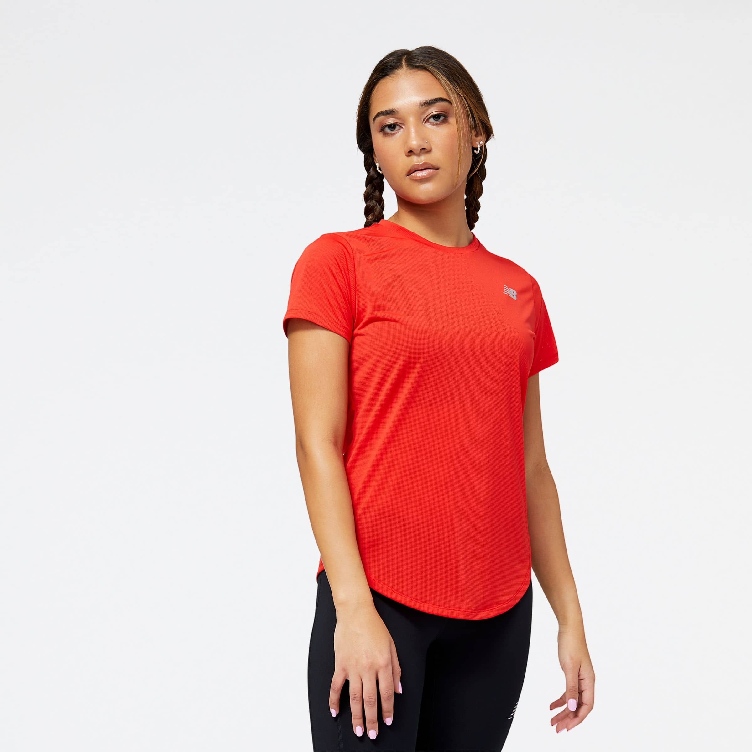 New Balance Remera Accelerate WT23222, Red, swatch