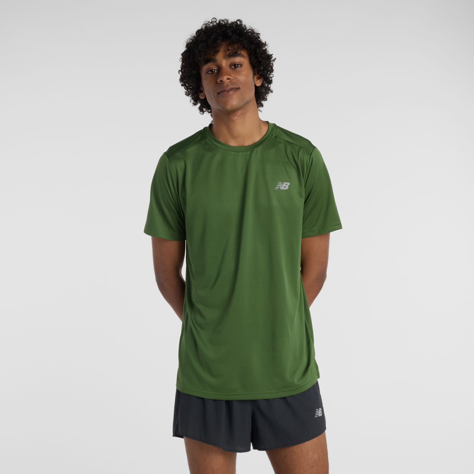 New Balance Remera Sport Essentials T-Shirt MT41222, Dark Alpine Green, swatch
