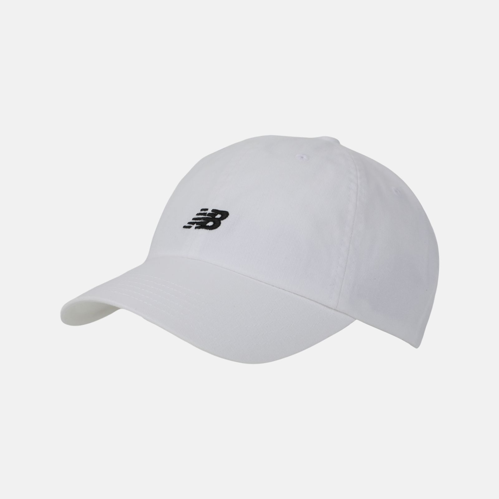 New Balance Gorra 6 Panel Classic Hat V 2.0 LAH51004, White, swatch
