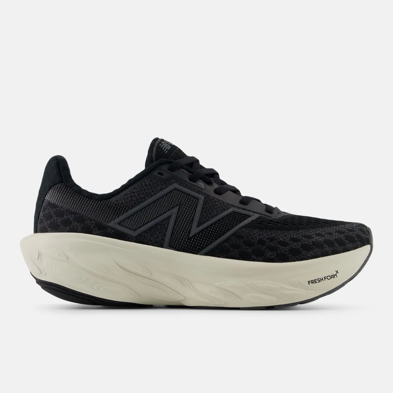New Balance Fresh Foam X 1080v14, Black/Phantom/Sea Salt, swatch