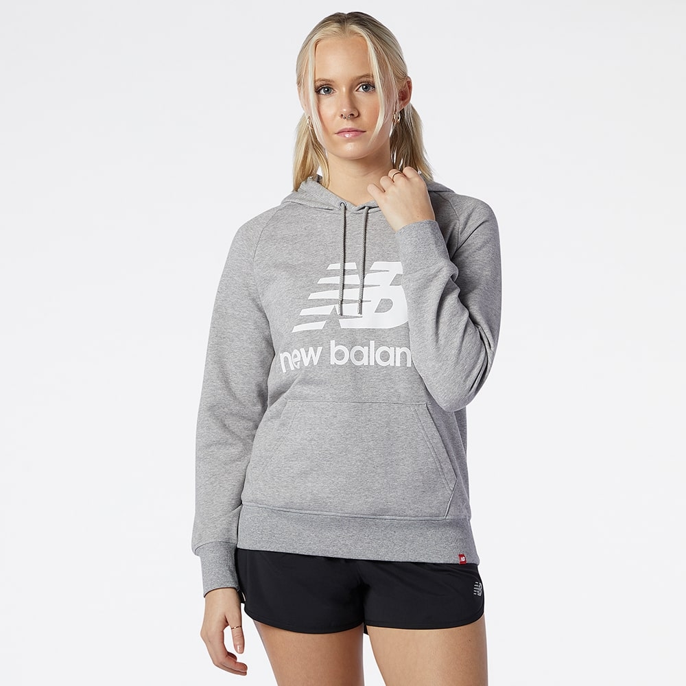 New Balance Buzo Essentials Pullover WT91523, Light grey, swatch