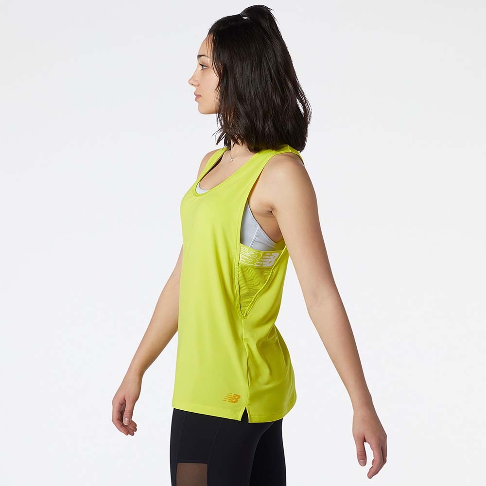 New Balance Musculosa Relentless Sweat WT13169, Lima, large