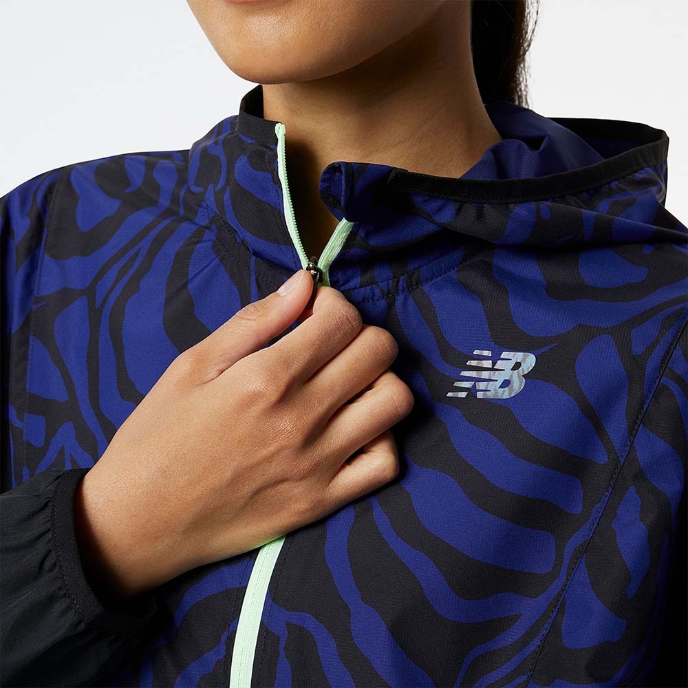 New Balance WJ13232VBE Printed Fast Flight, Blue/black, large