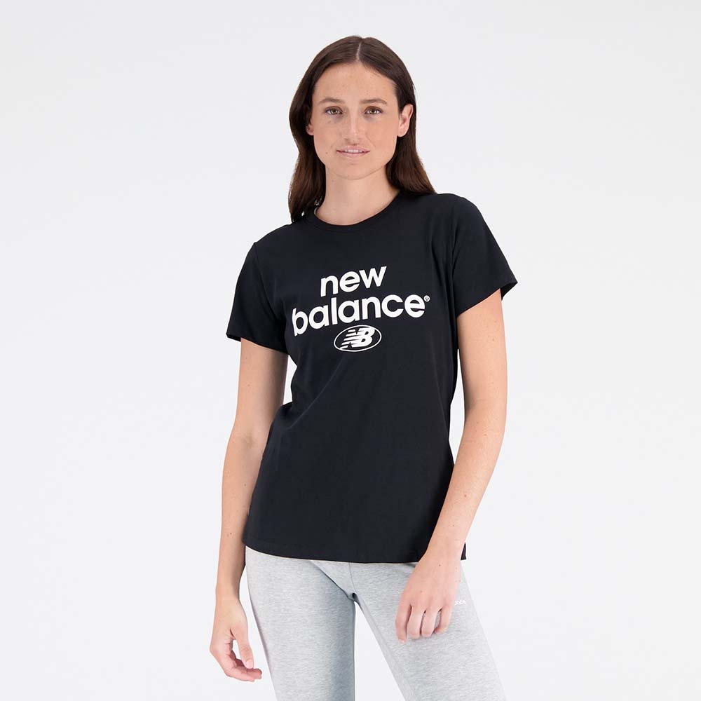 New Balance Remera Essentials Reimagined Archive WTA31507, Black, swatch