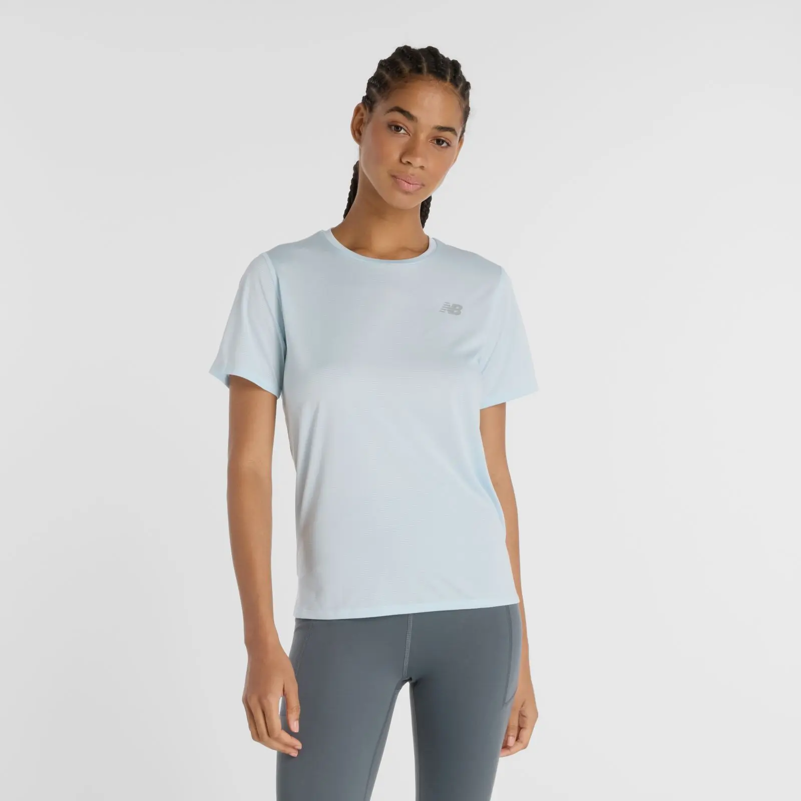 New Balance Remera Sport Essentials T-Shirt WT41222, Frosted glass, swatch