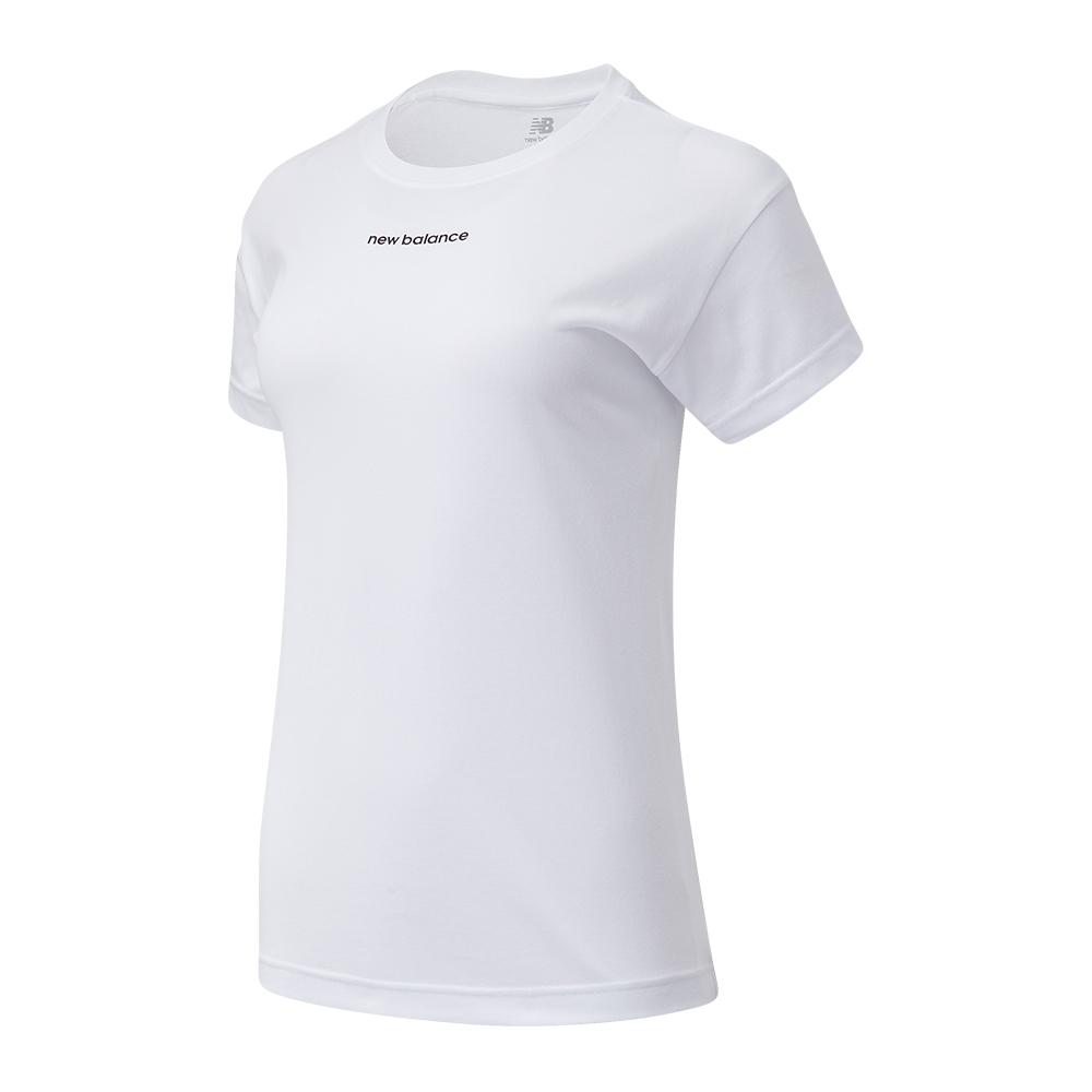 New Balance Remera Relentless Crew WT11190, White, swatch