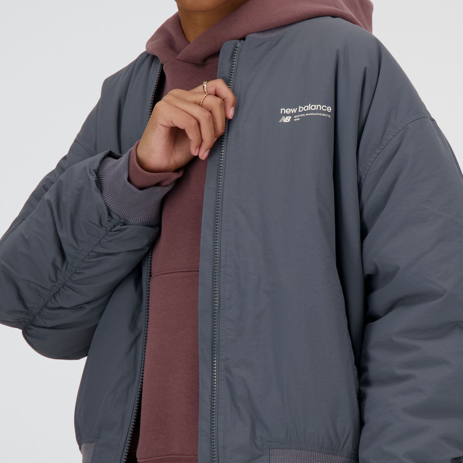 New Balance WJ33507GT Linear Heritage Wove, Dark grey, large