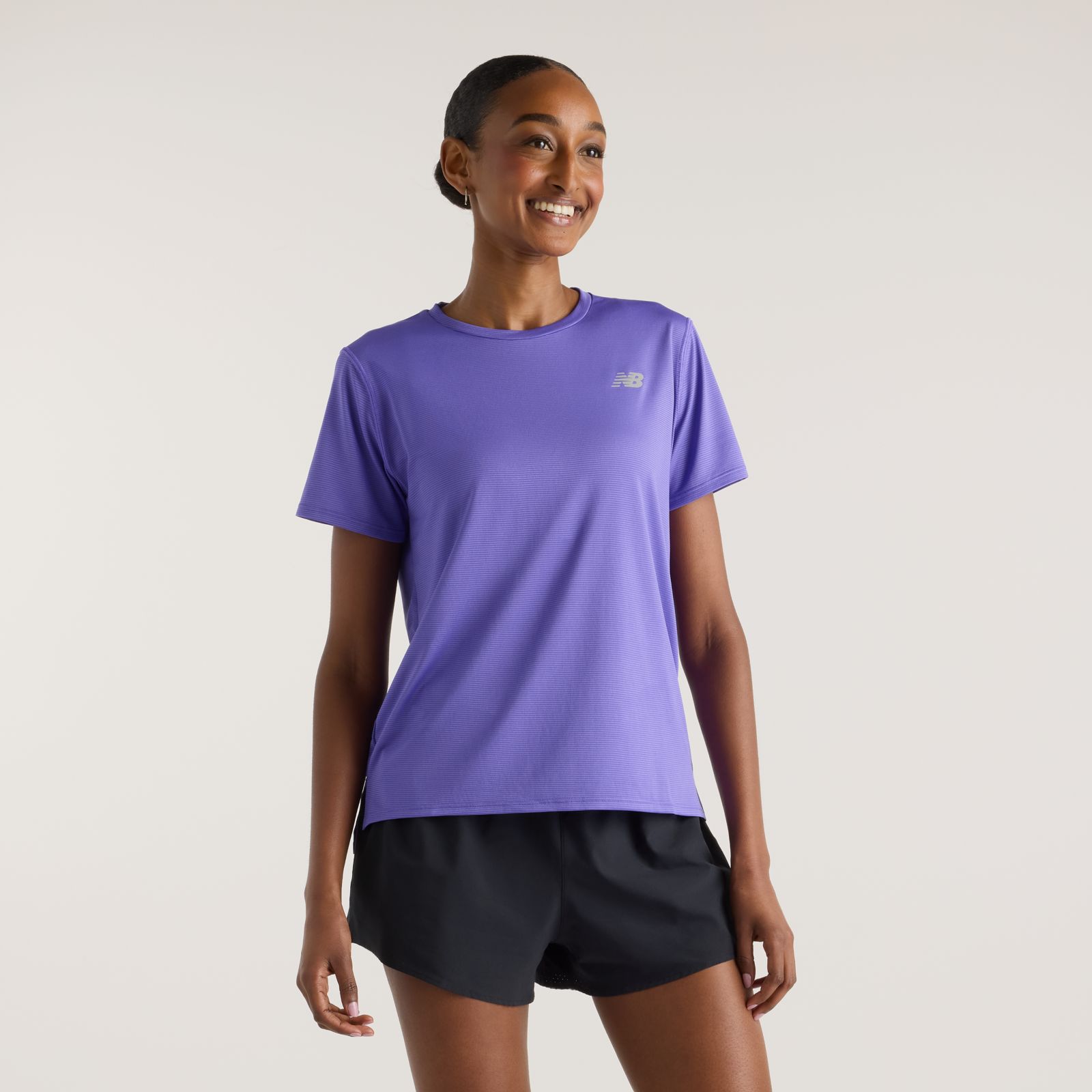 New Balance Remera Sport Essentials T-Shirt WT41222, Electric Purple, swatch