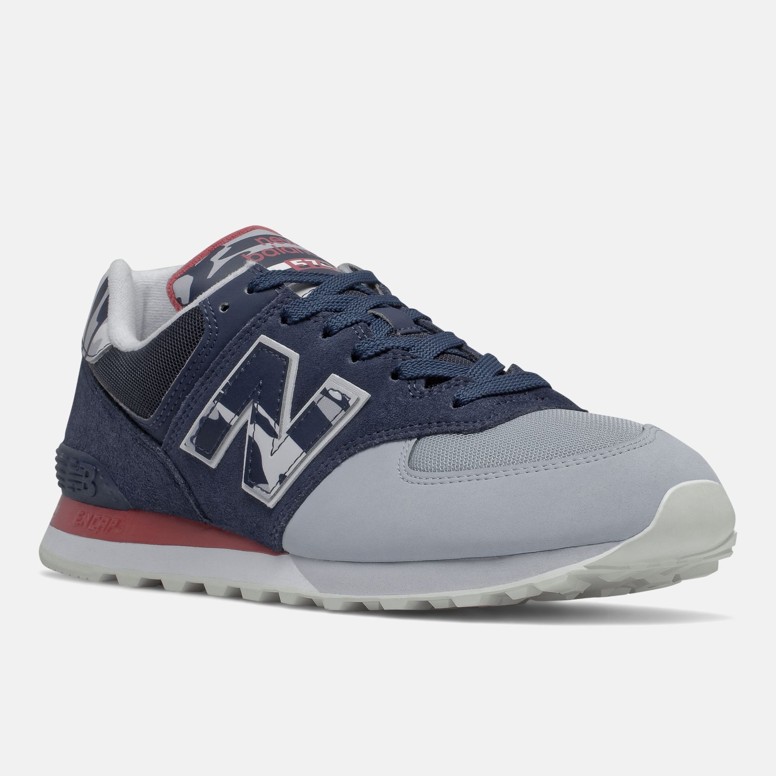 New Balance ML574PB2, Navy/grey, large image number 3