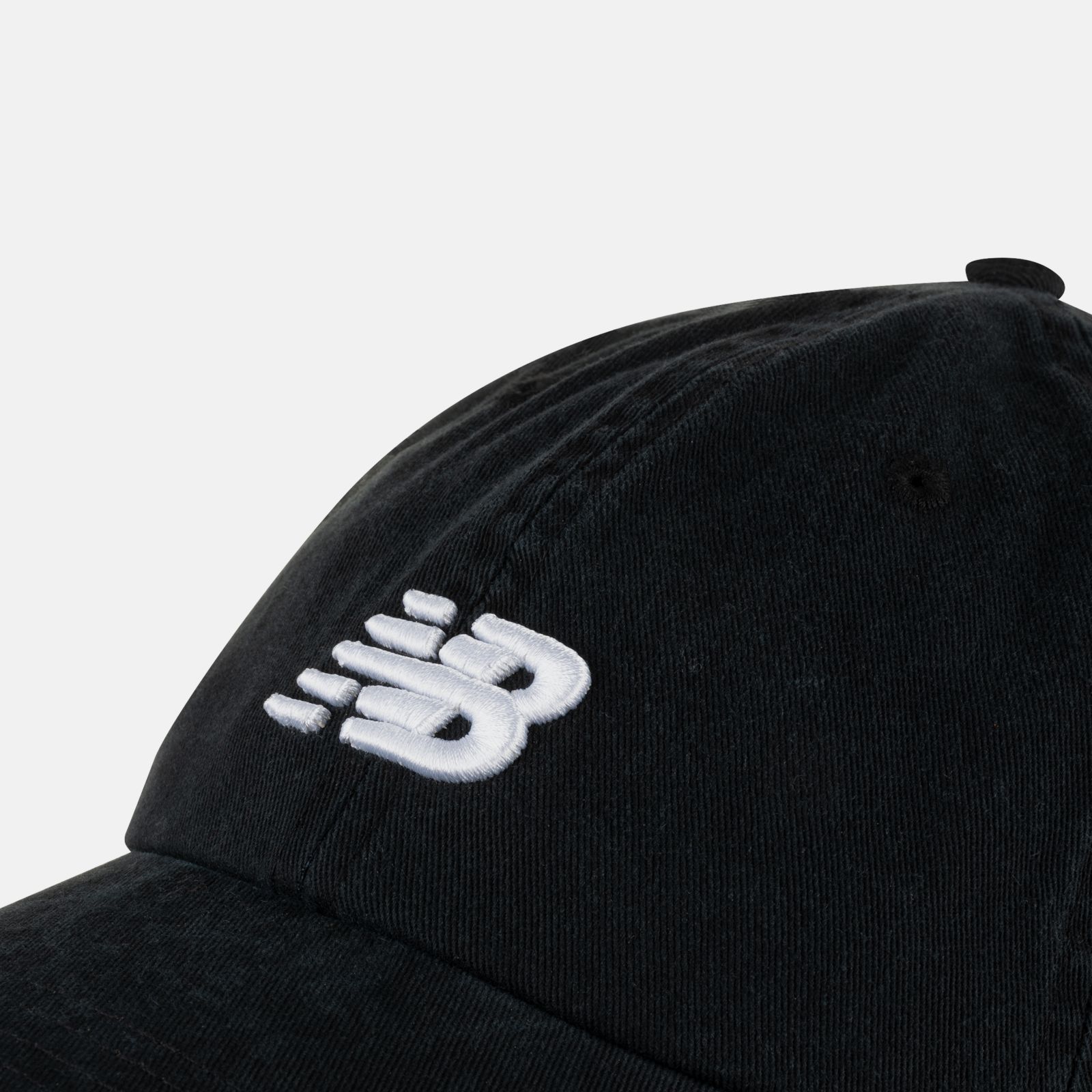 New Balance LAH91014BK 6 Panel Classic Hat, Black, large