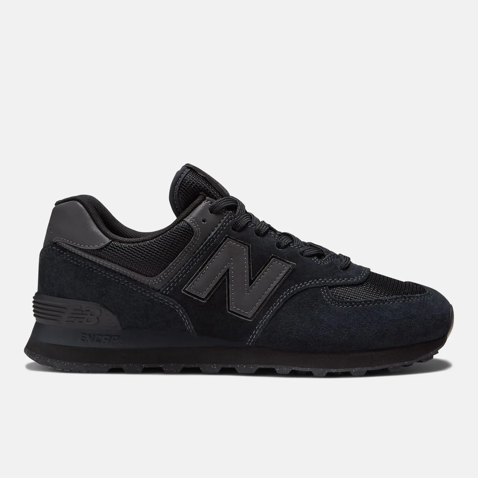 New Balance 574 Core, Black, swatch