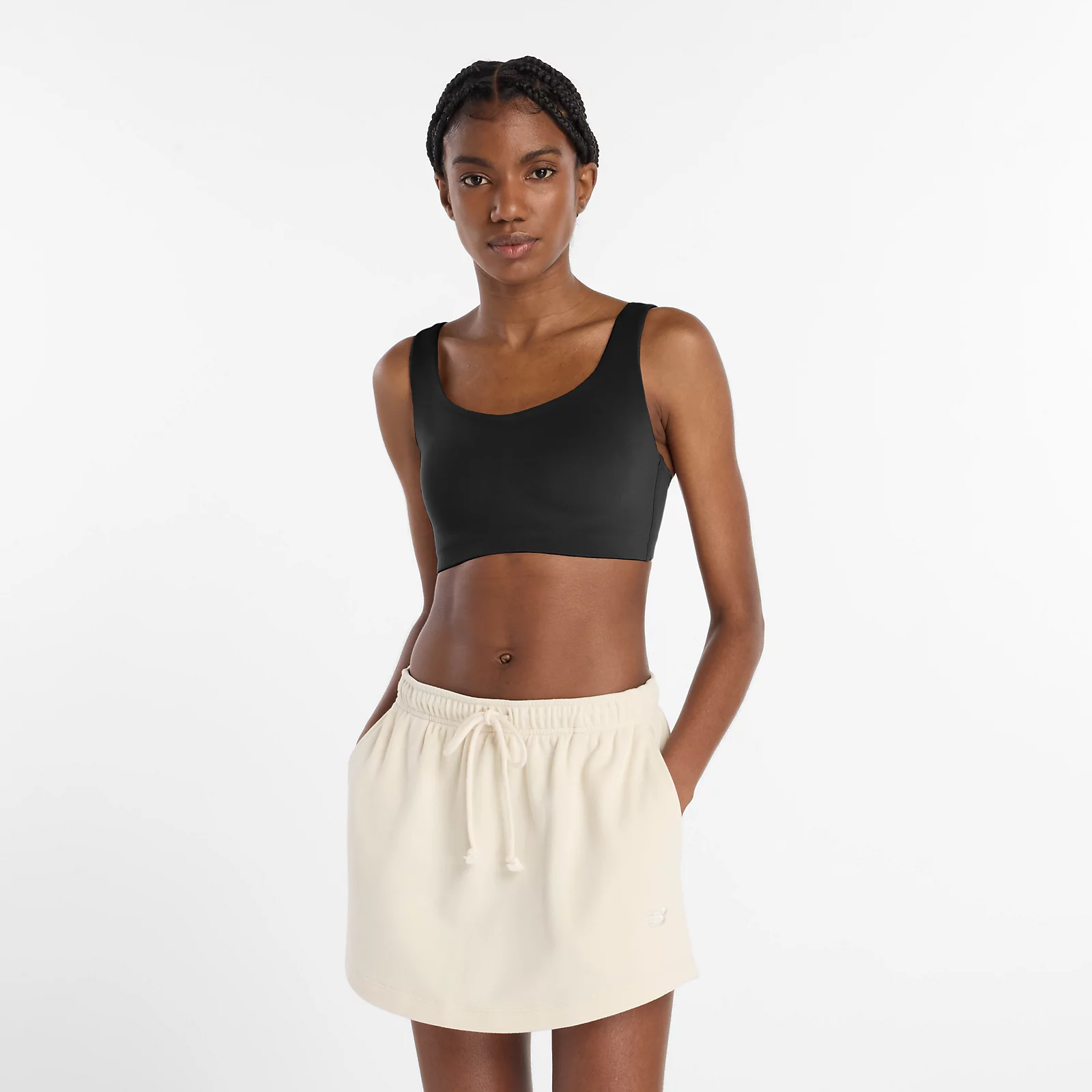 New Balance Crop Top NB Harmony Yoga WB51037, black, swatch