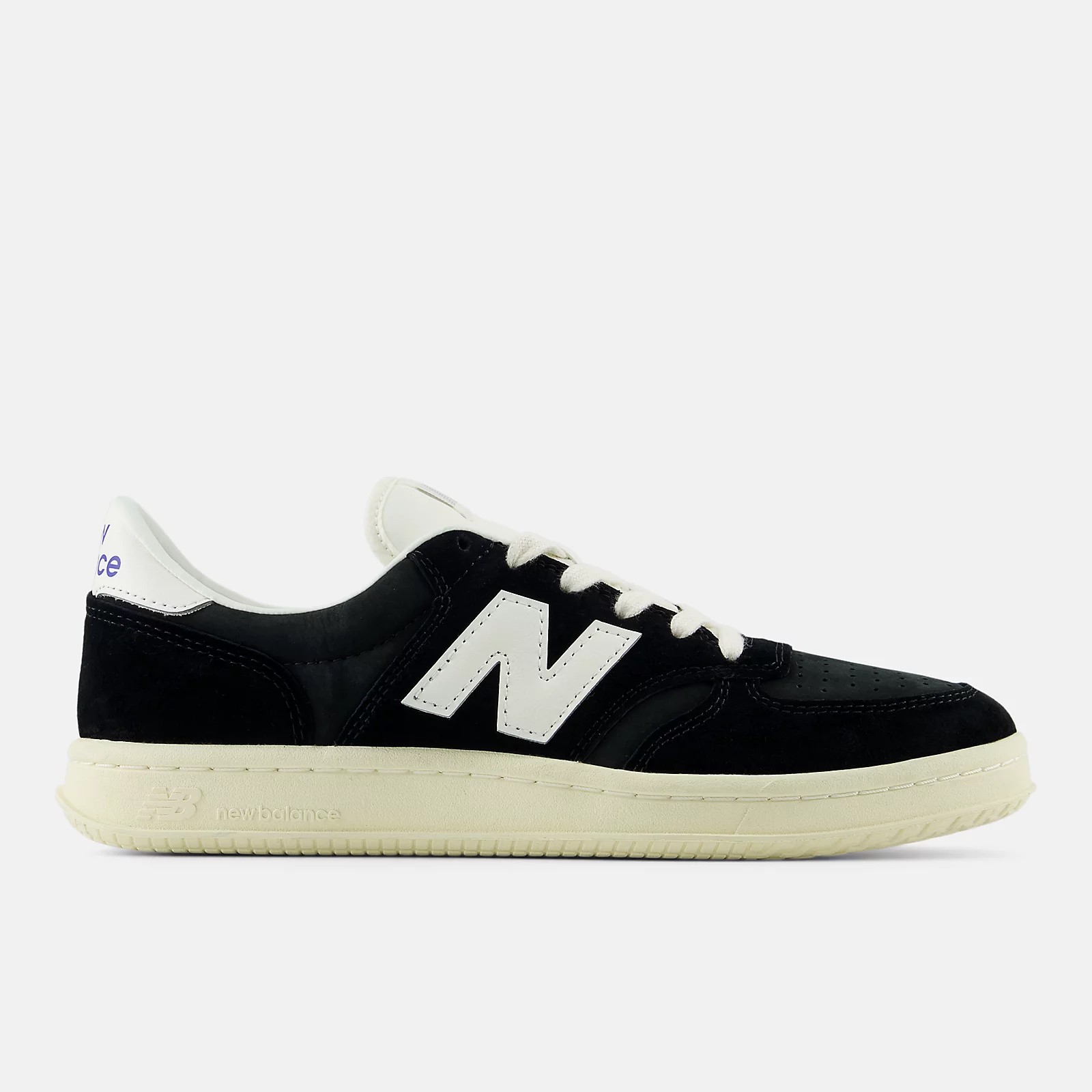 New Balance T500, Black/Sea Salt, swatch