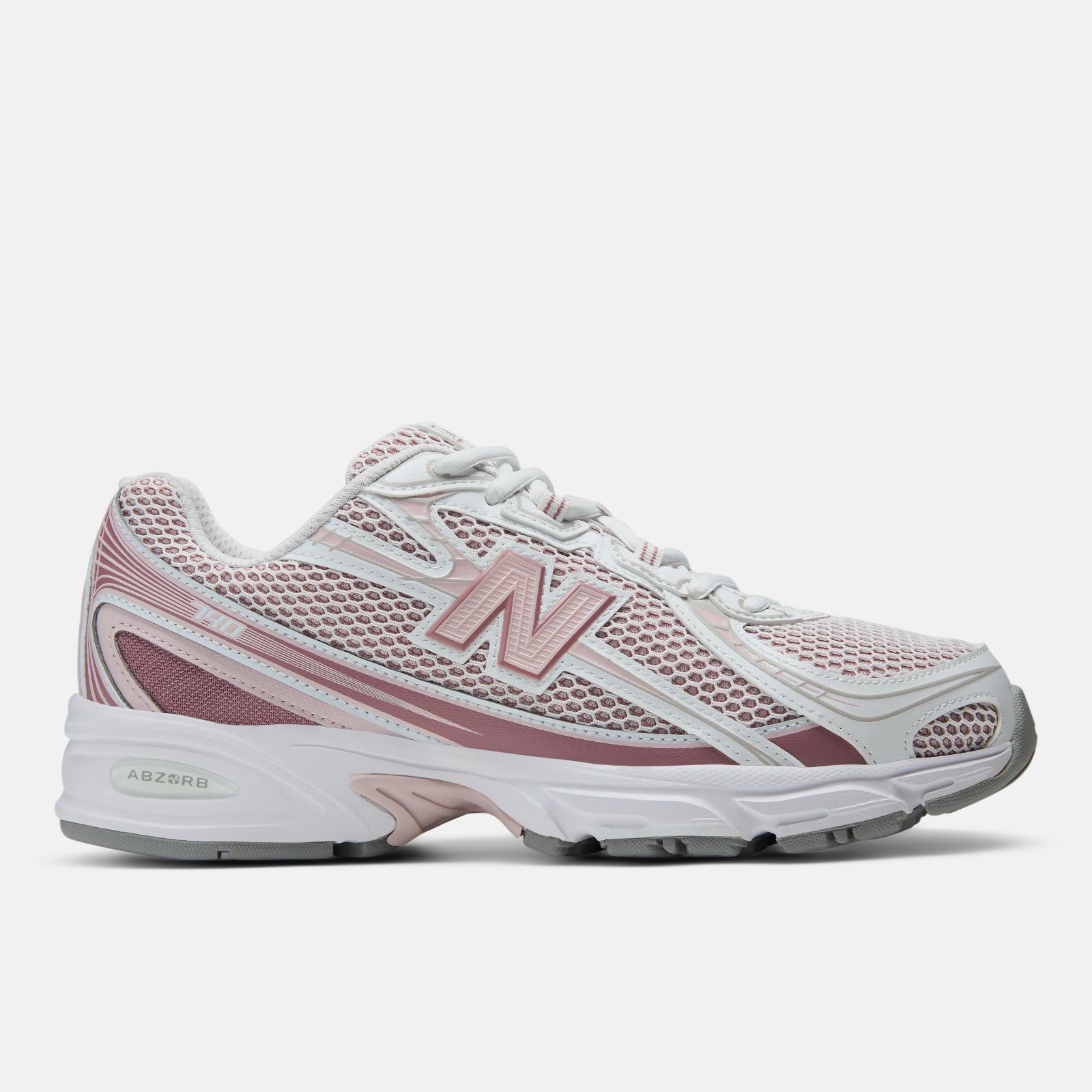 New Balance 740, Rosewood/White, swatch