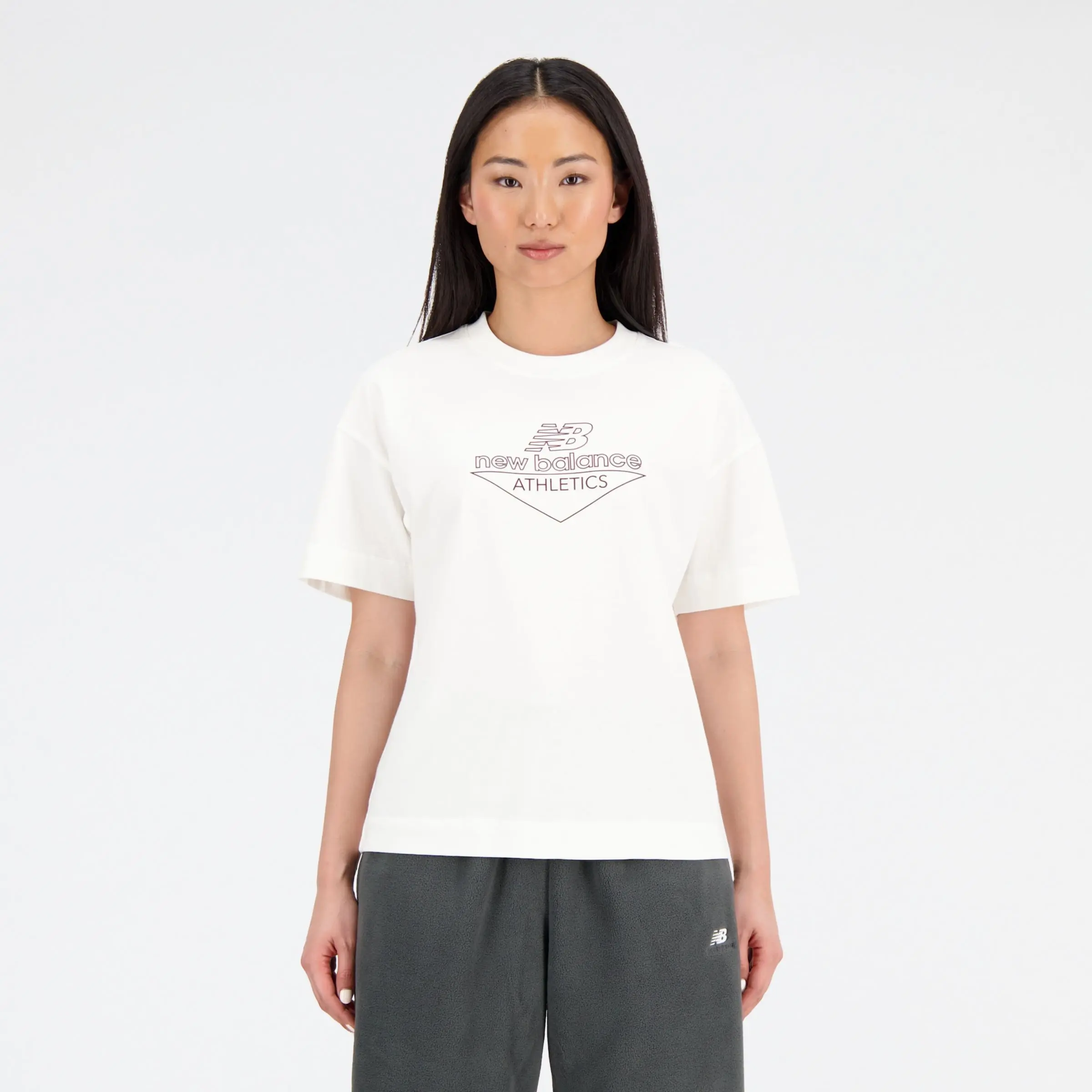 Remera Athletics Cotton Jersey Boxy AWT33526