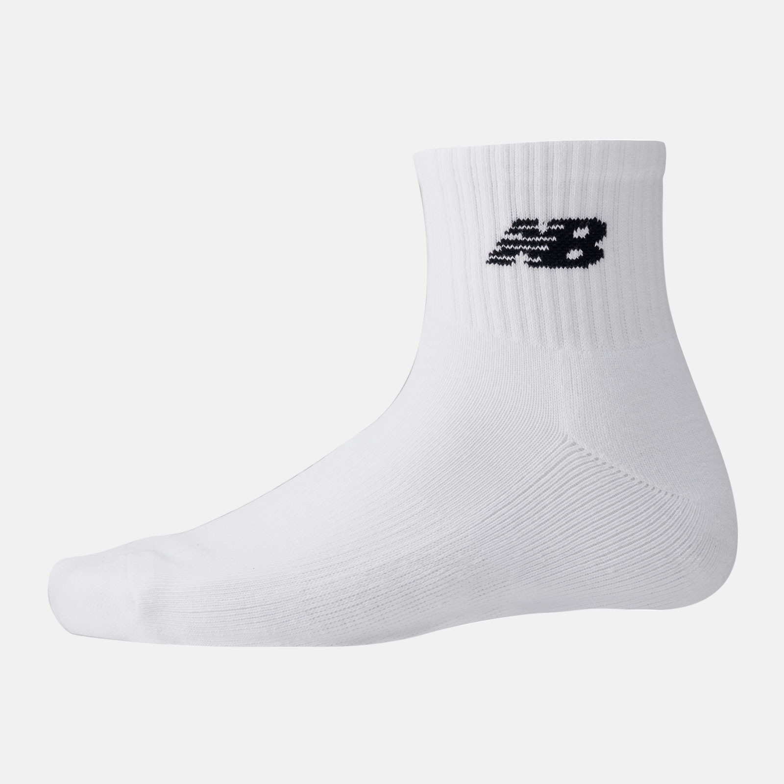 New Balance Medias Performance Training Ankle LASA3423, White, swatch