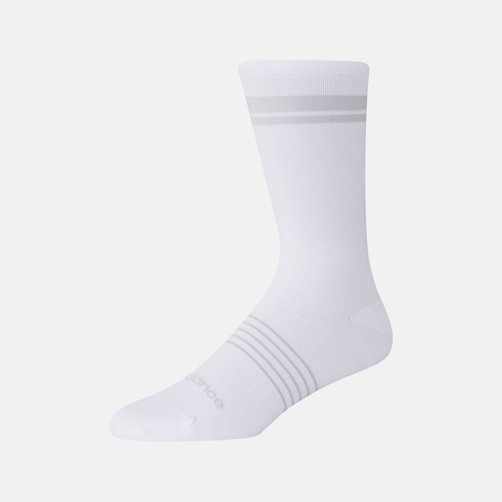 New Balance Medias Pro Run Crew Socks 1 Par LAS15103, White, swatch