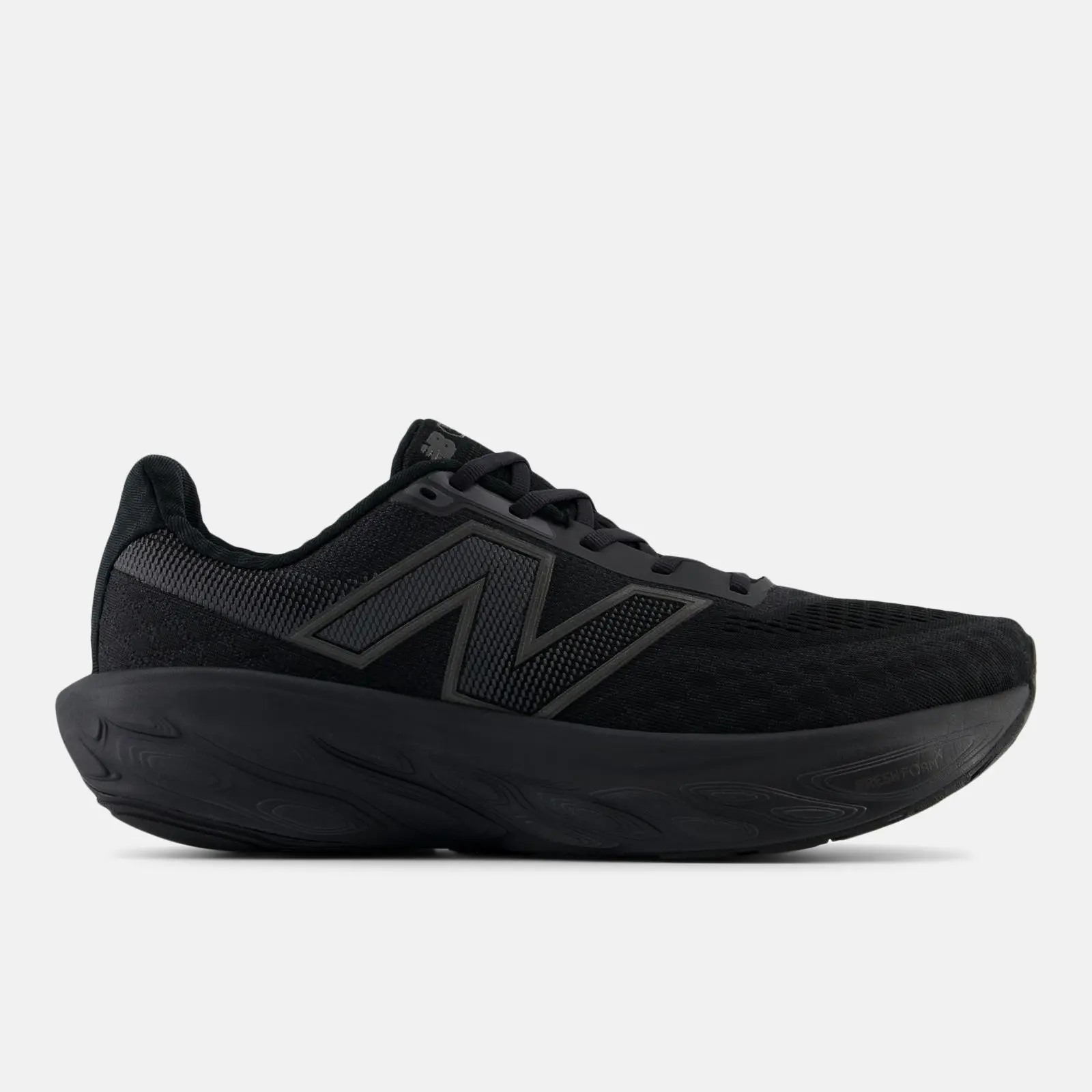 New Balance Fresh Foam X 1080 v14, Black/Black Metallic/Phantom, swatch