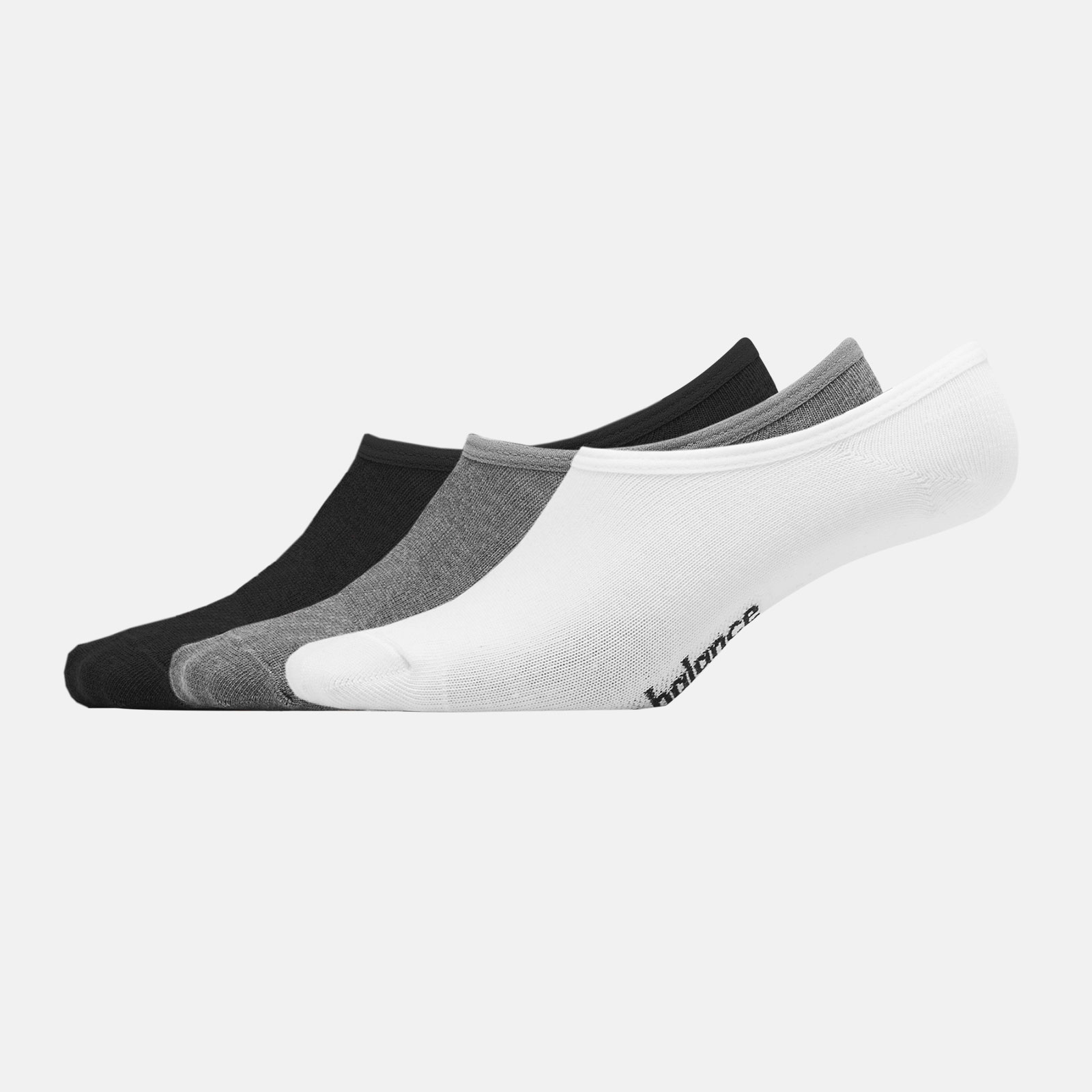 New Balance Medias Ultra Low No Show Pack x3 N200, White multi, swatch