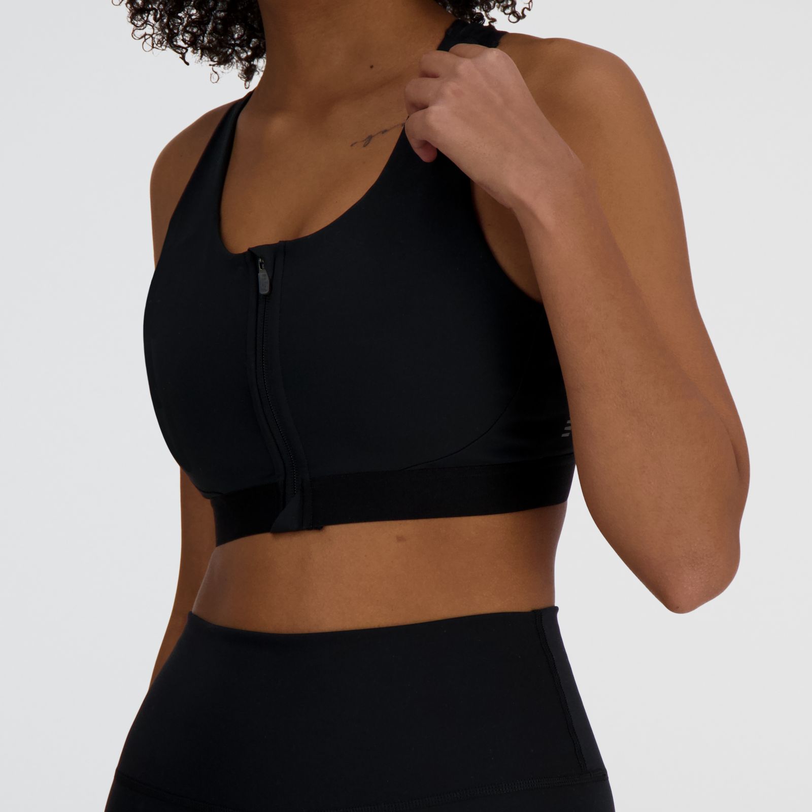 New Balance WB41047BK NB Sleek Medium Supp, Black, large