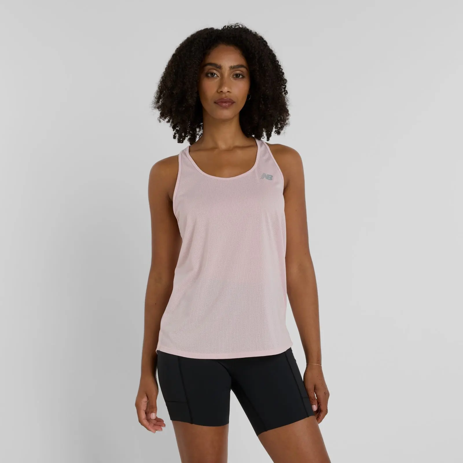New Balance WT41250 ATHLETICS TANK, Rose sugar, swatch