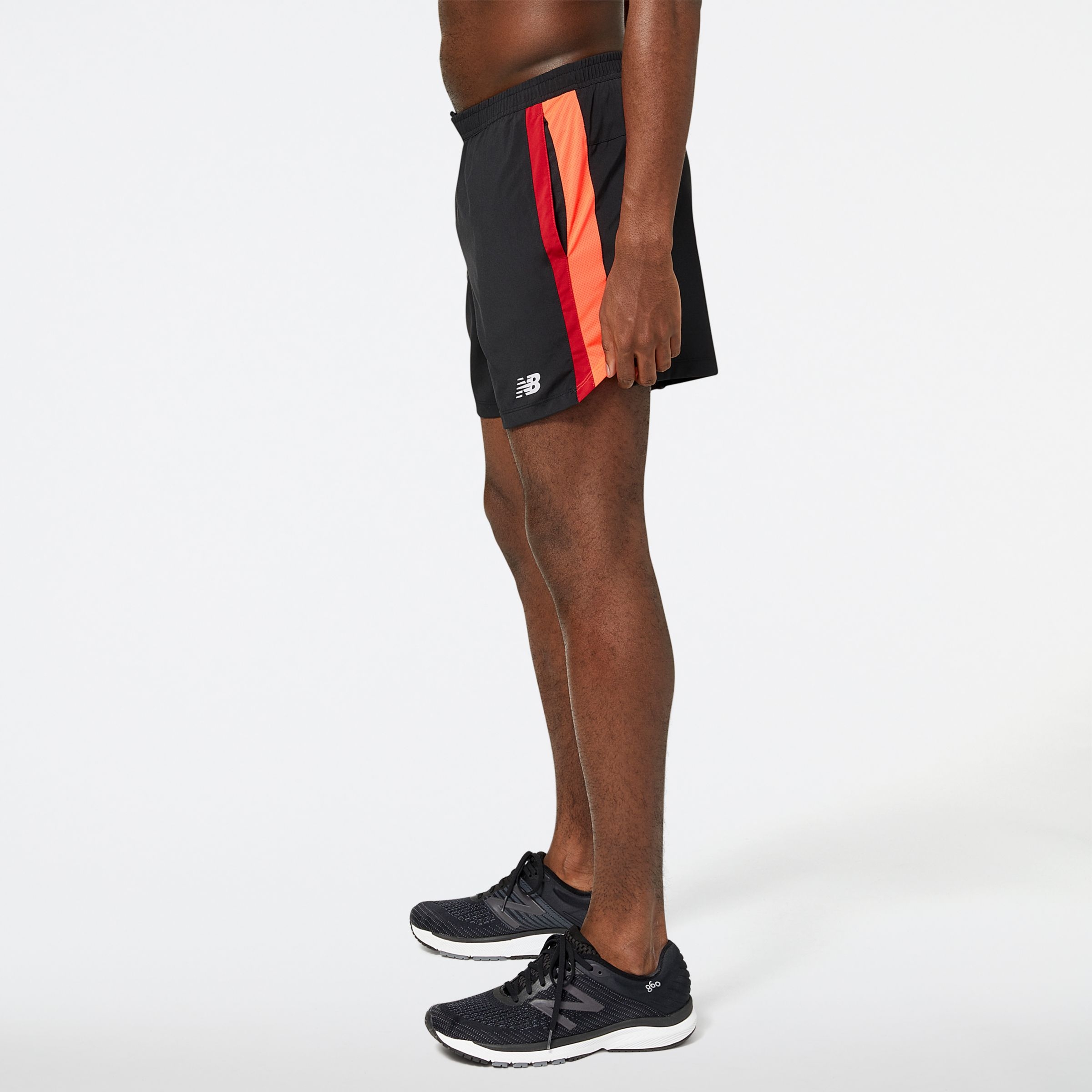 New Balance MS23228CR, Black orange, large