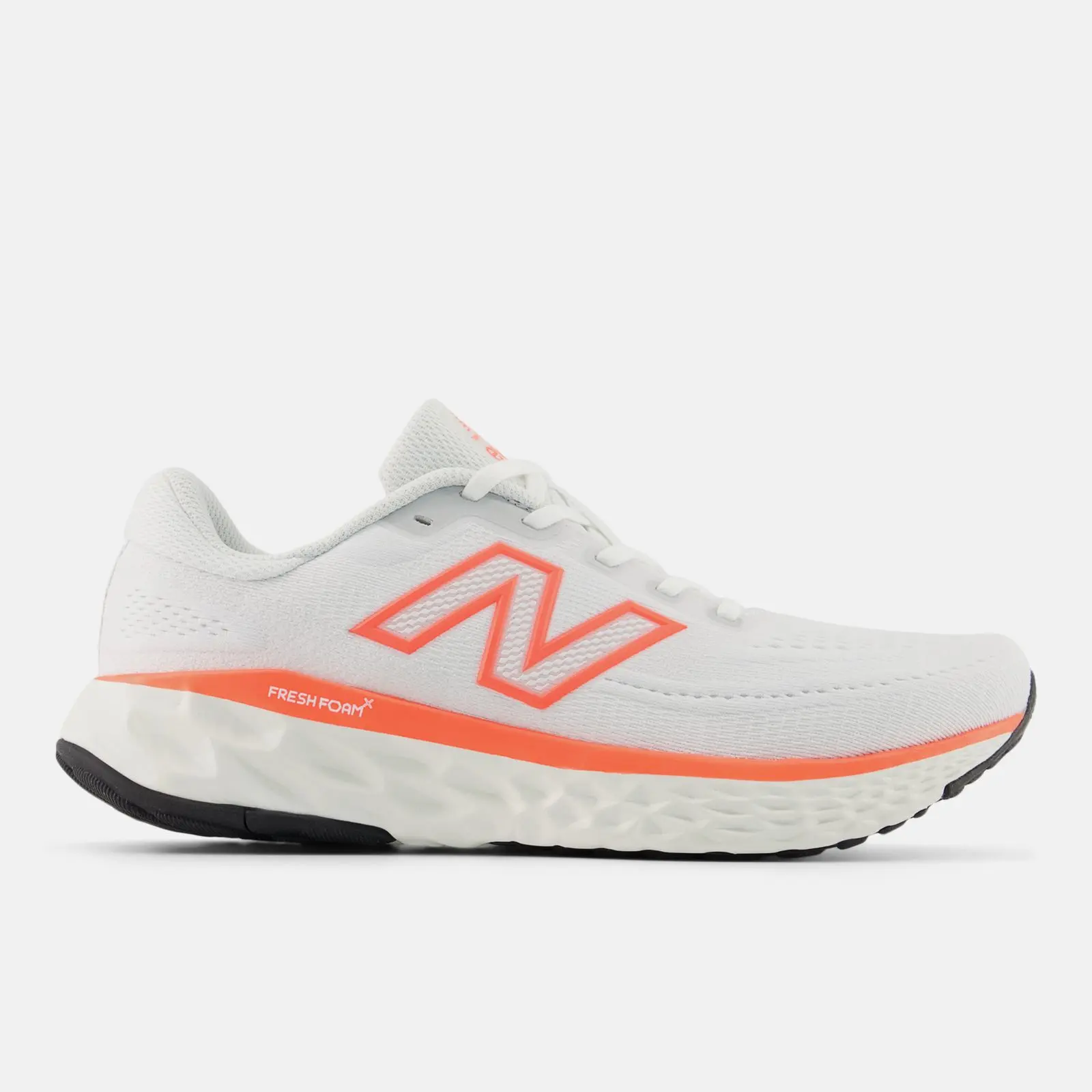 New Balance Fresh Foam X EVOZ v4, White/Sea salt/Urgent red, swatch