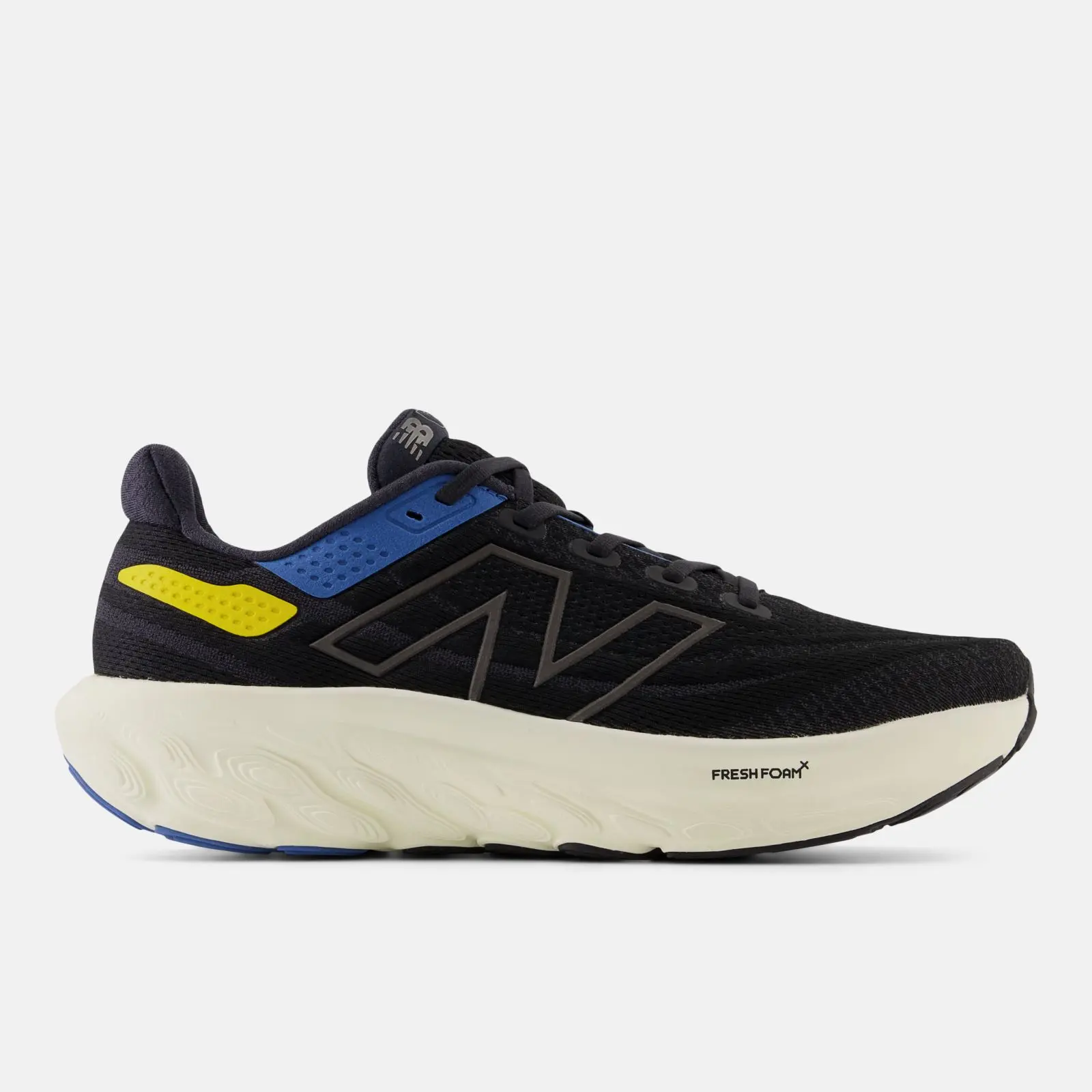 New Balance Fresh Foam X 1080 v13, black blue, swatch