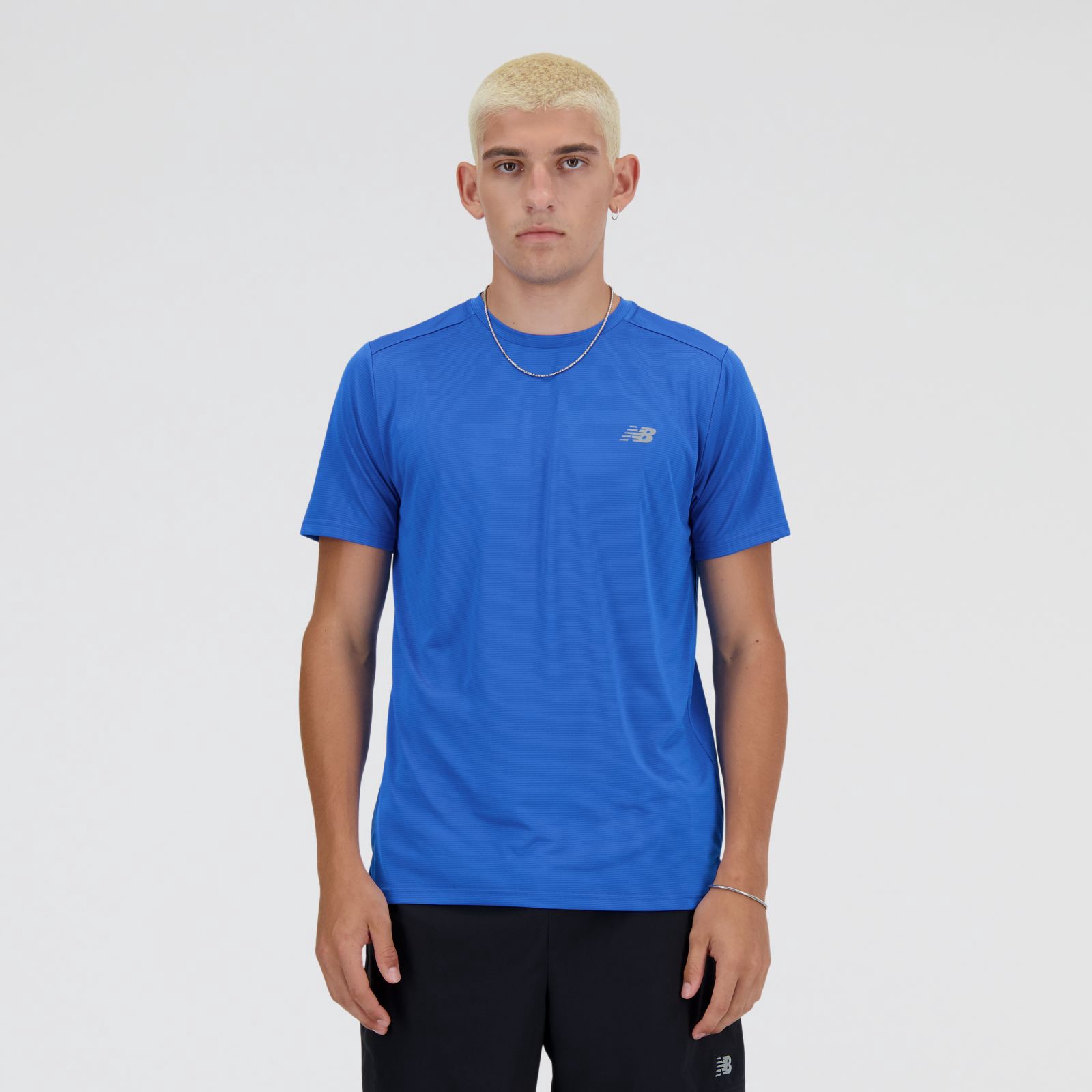 New Balance Remera Sport Essentials T-Shirt MT41222, Blue oasis, swatch