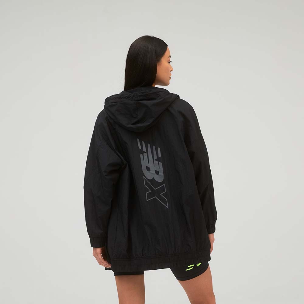 New Balance Campera Essentials NBX Jacket WJ13552, Black, large