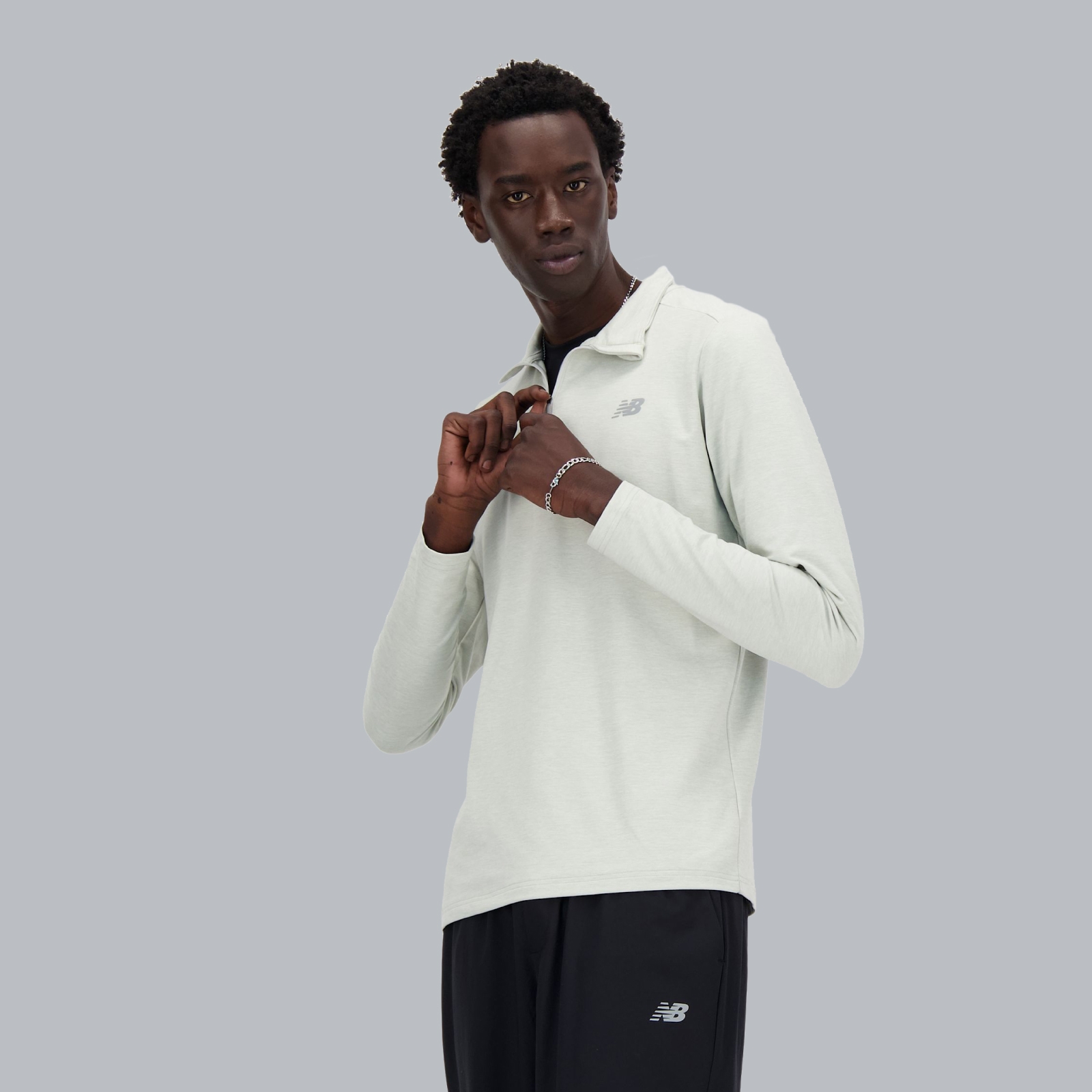 MT41915AG Space Dye 1/4 Zip