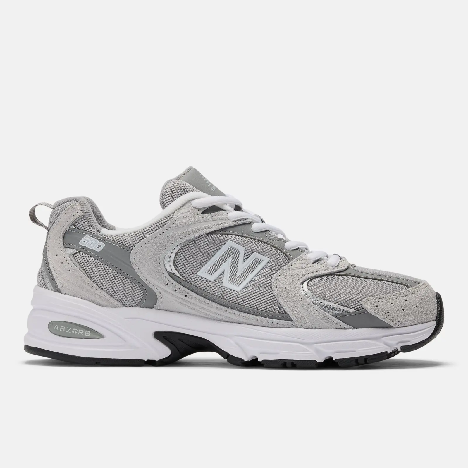 New Balance 530, Raincloud/Shadow Grey/Silver Metallic, swatch