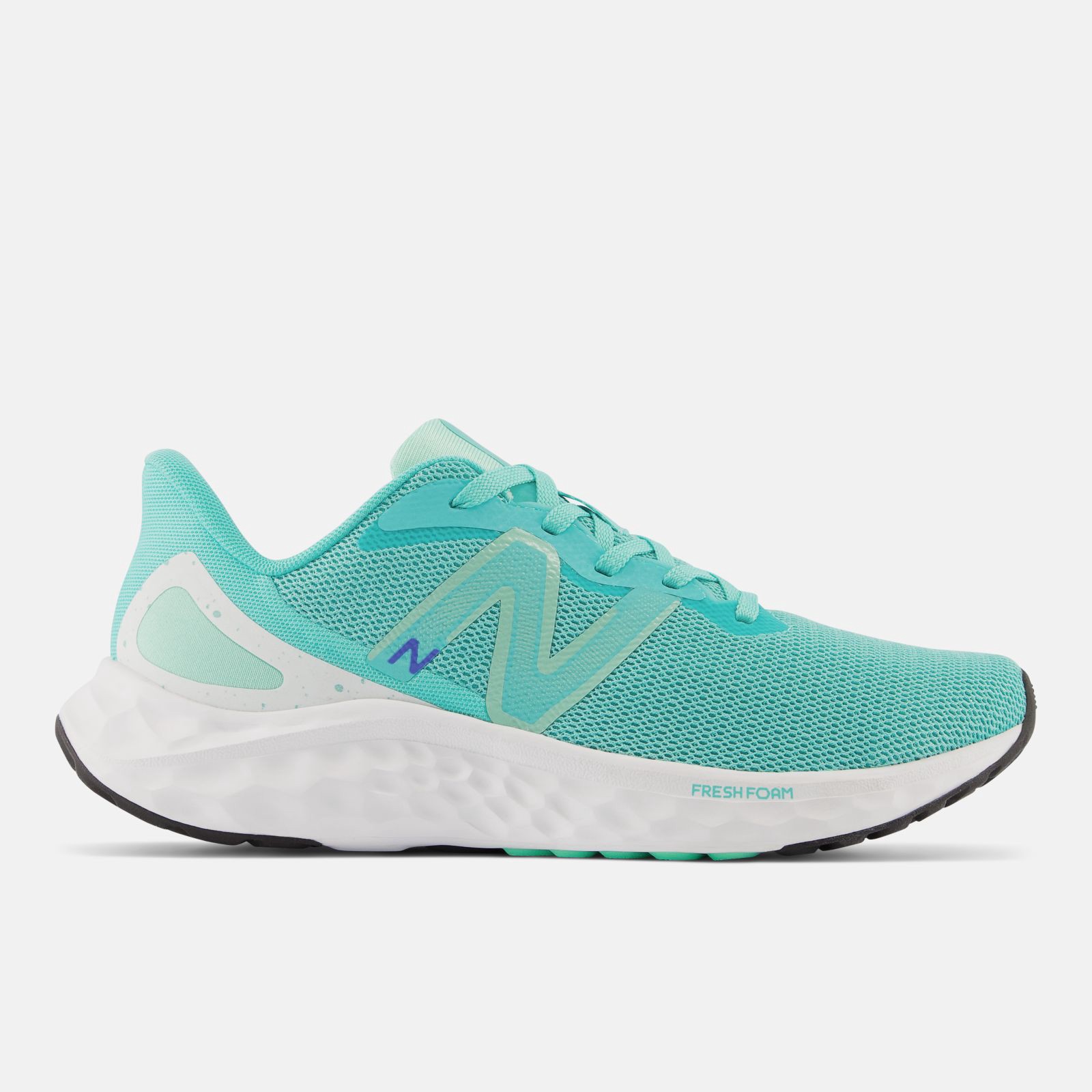 New Balance Fresh Foam Arishi v4, cyber jade, swatch
