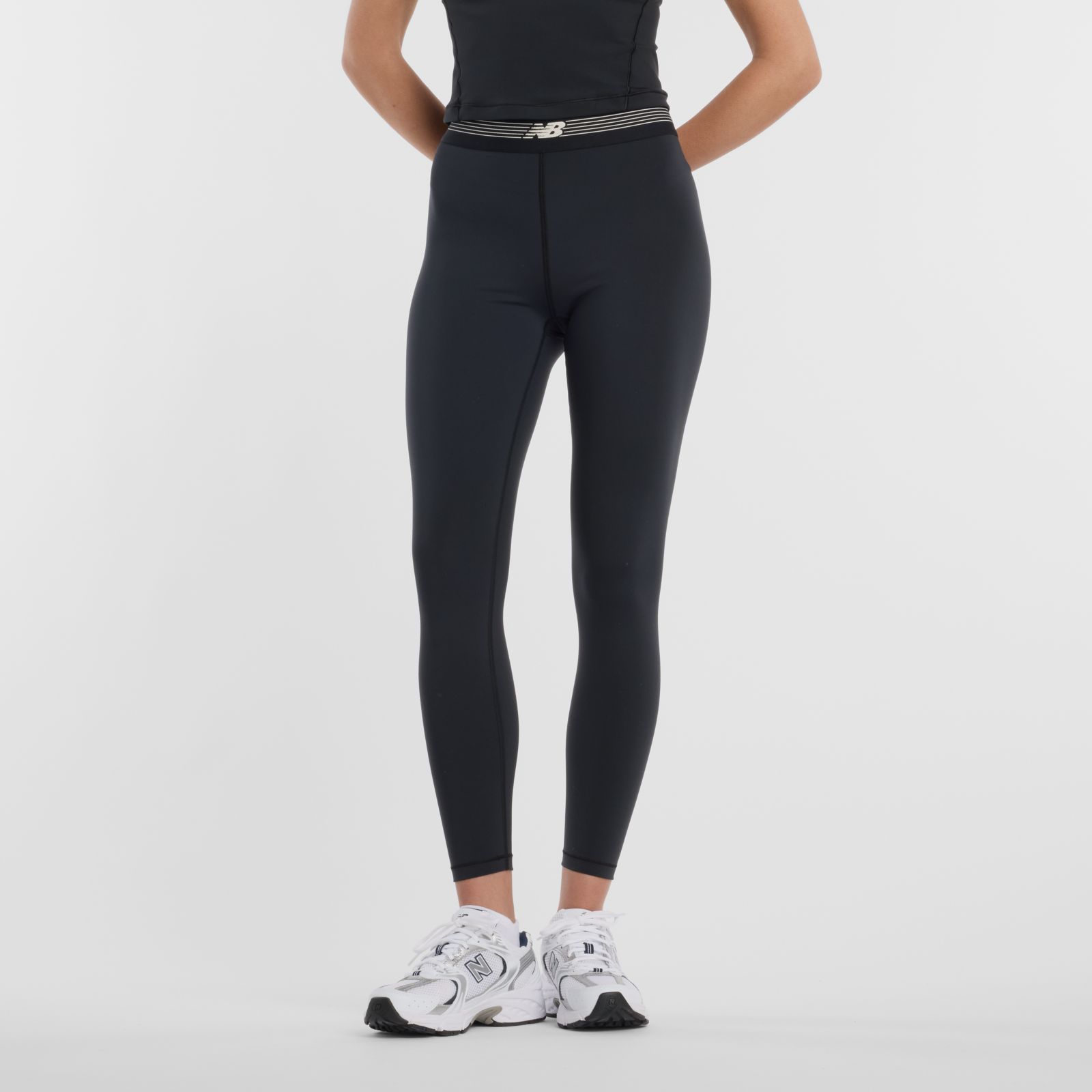 New Balance Calza AC Legging 25" WB6160E1, black, swatch