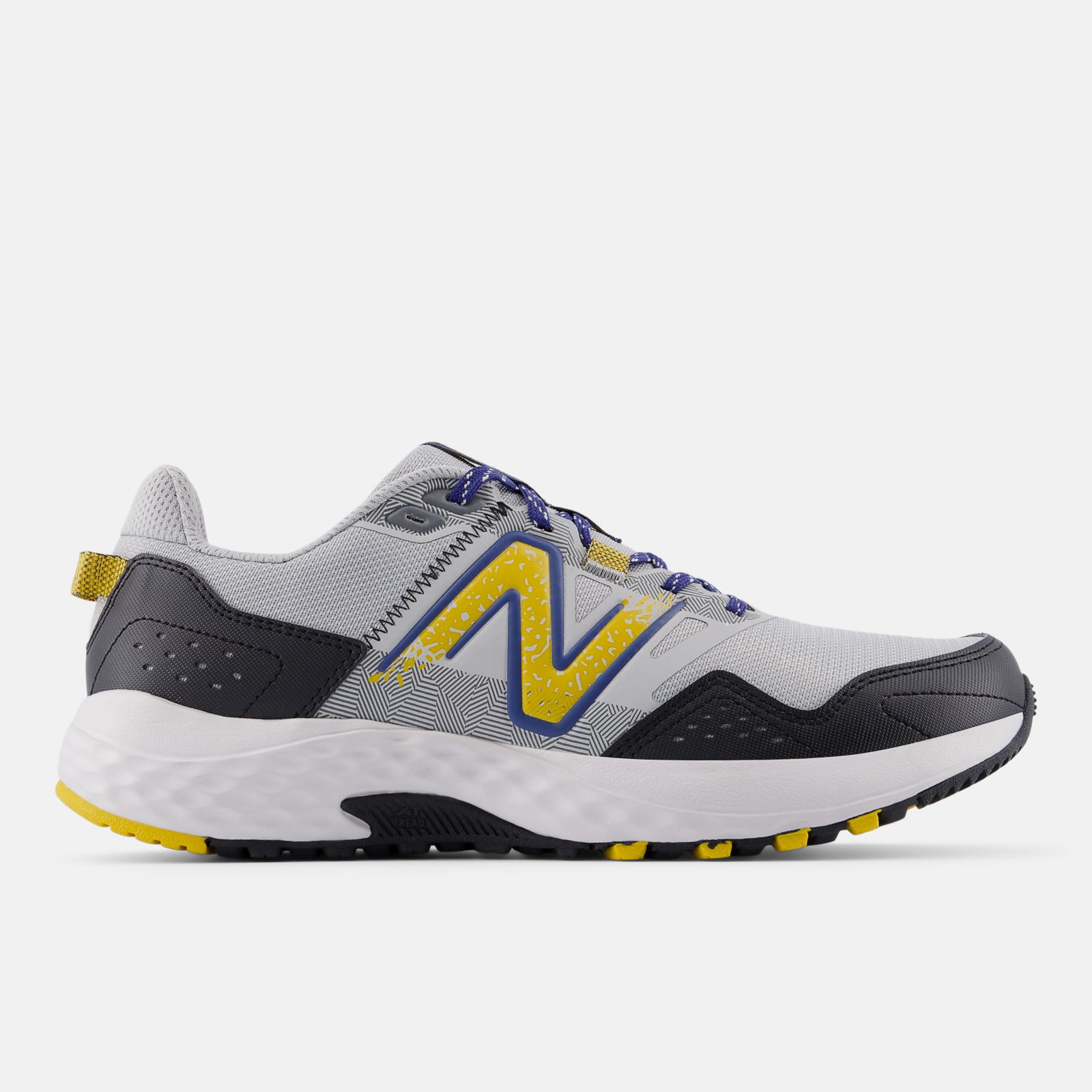 New Balance 410 v8, Grey Matter/Blue Oyster/Baroque Gold, swatch