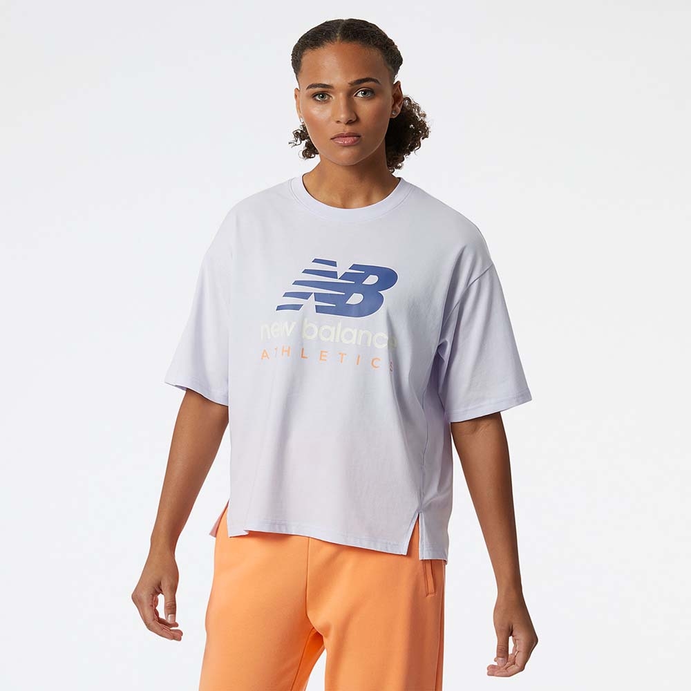 New Balance Remera Athletics Amplified WT21503, Lila, swatch