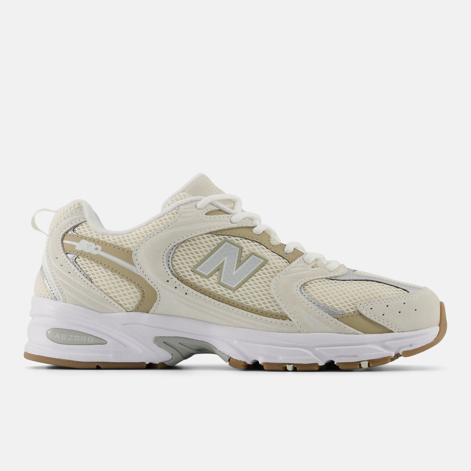 New Balance 530, Linen/Sea Salt, swatch