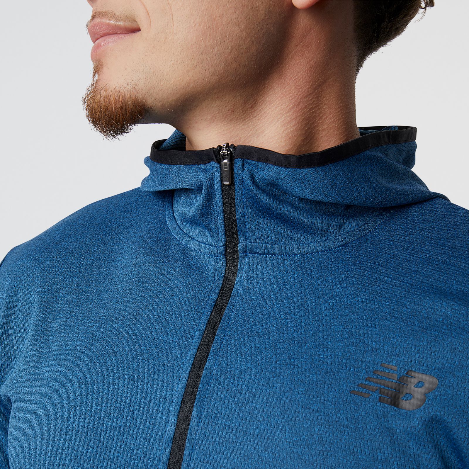 New Balance MT21089CO Tenacity Hooded Quar, Blue, large