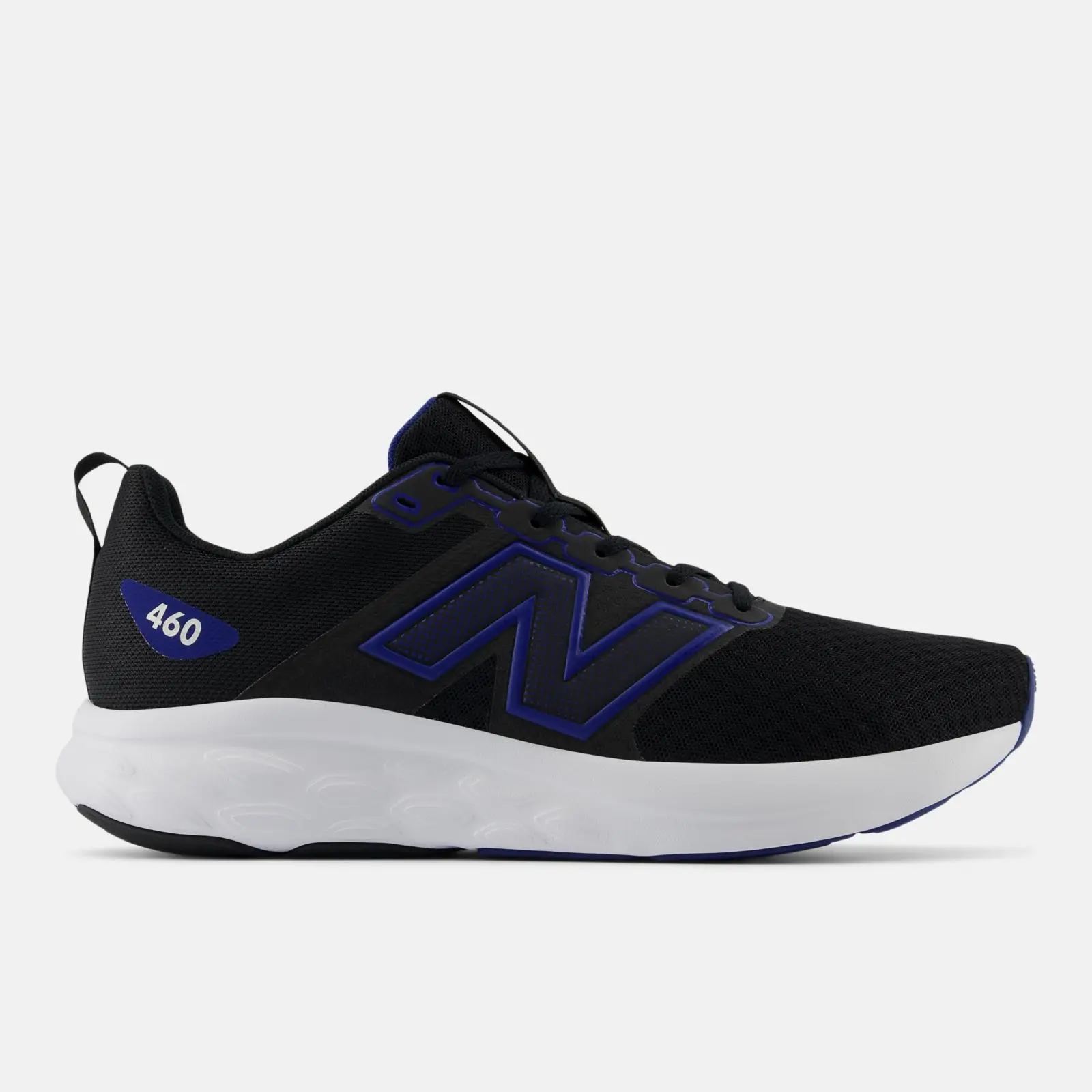 New Balance 460 v4, black/blue, swatch