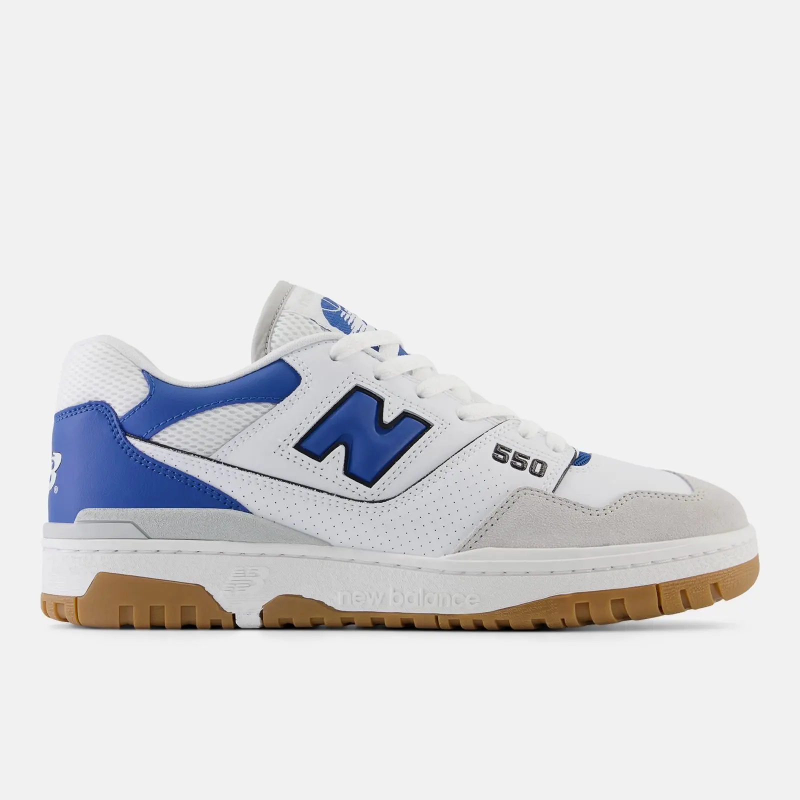 New Balance 550, white/blue, swatch