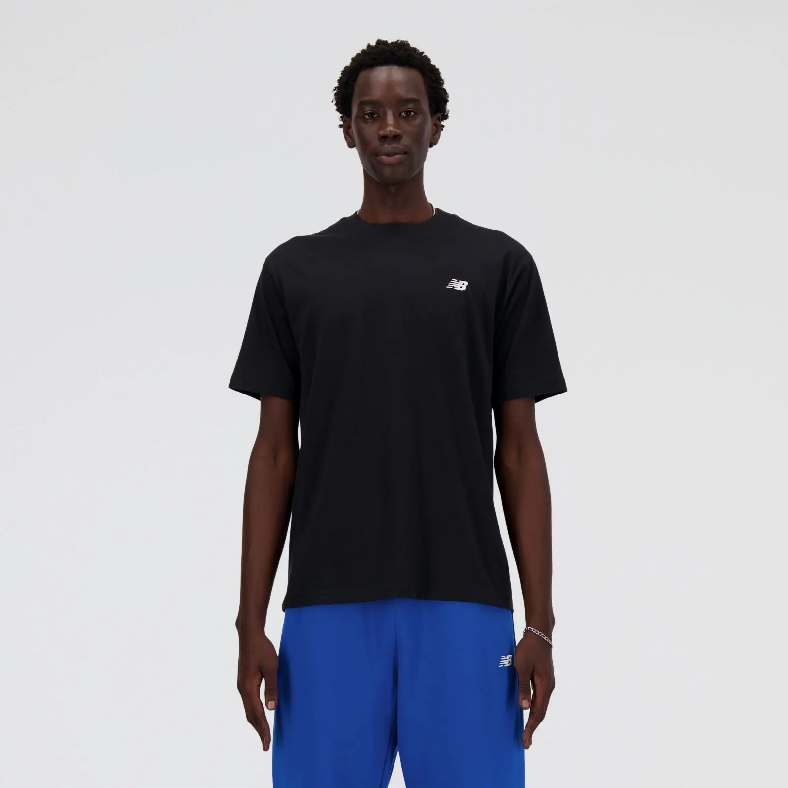 New Balance Remera Sport Essentials Cotton T-Shirt MTA41509, Black, swatch
