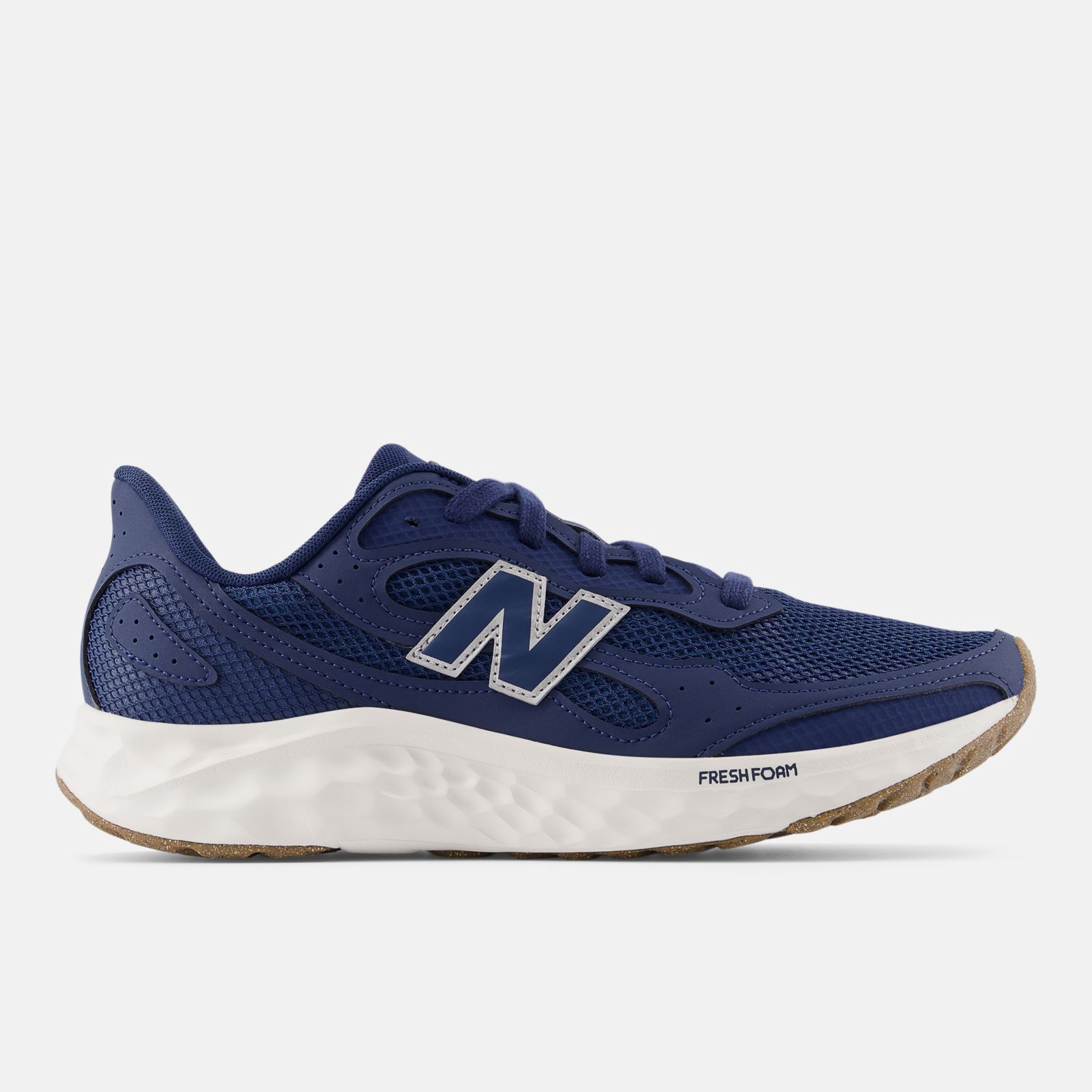 New Balance Fresh Foam Arishi v4, Dark Shoreline Blue/NB Navy/Silver Metallic, swatch