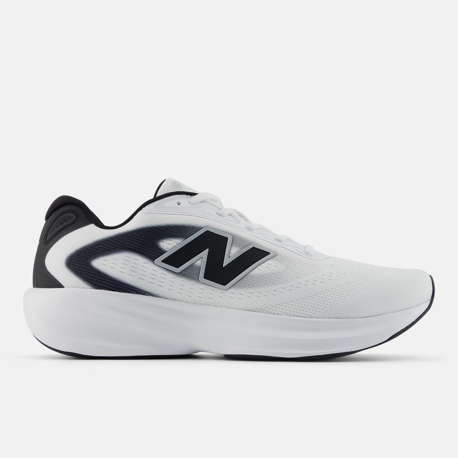 New Balance Fresh Foam 680v9, White/Black, swatch