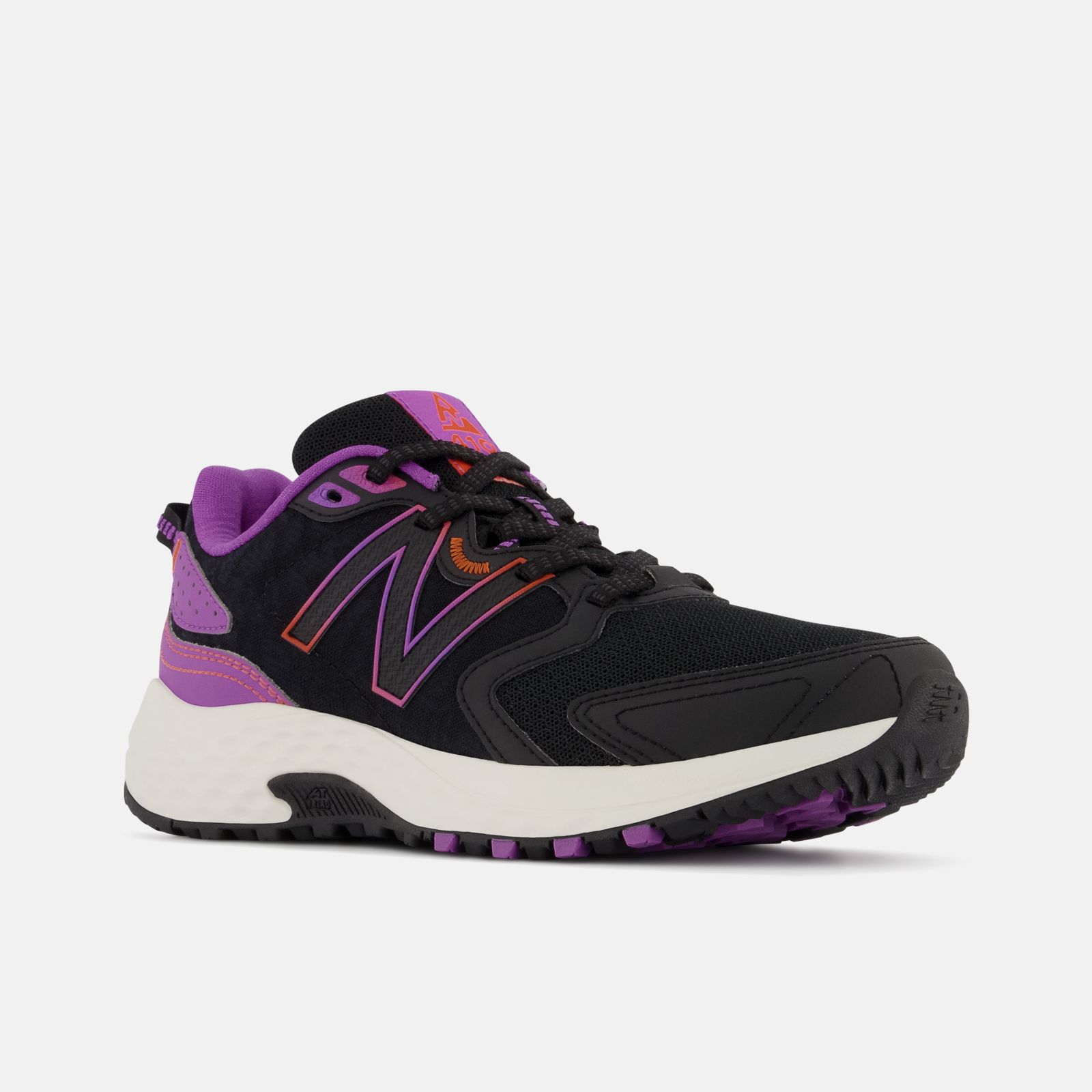 New Balance WT410CK7, Black / Purple, large image number 3