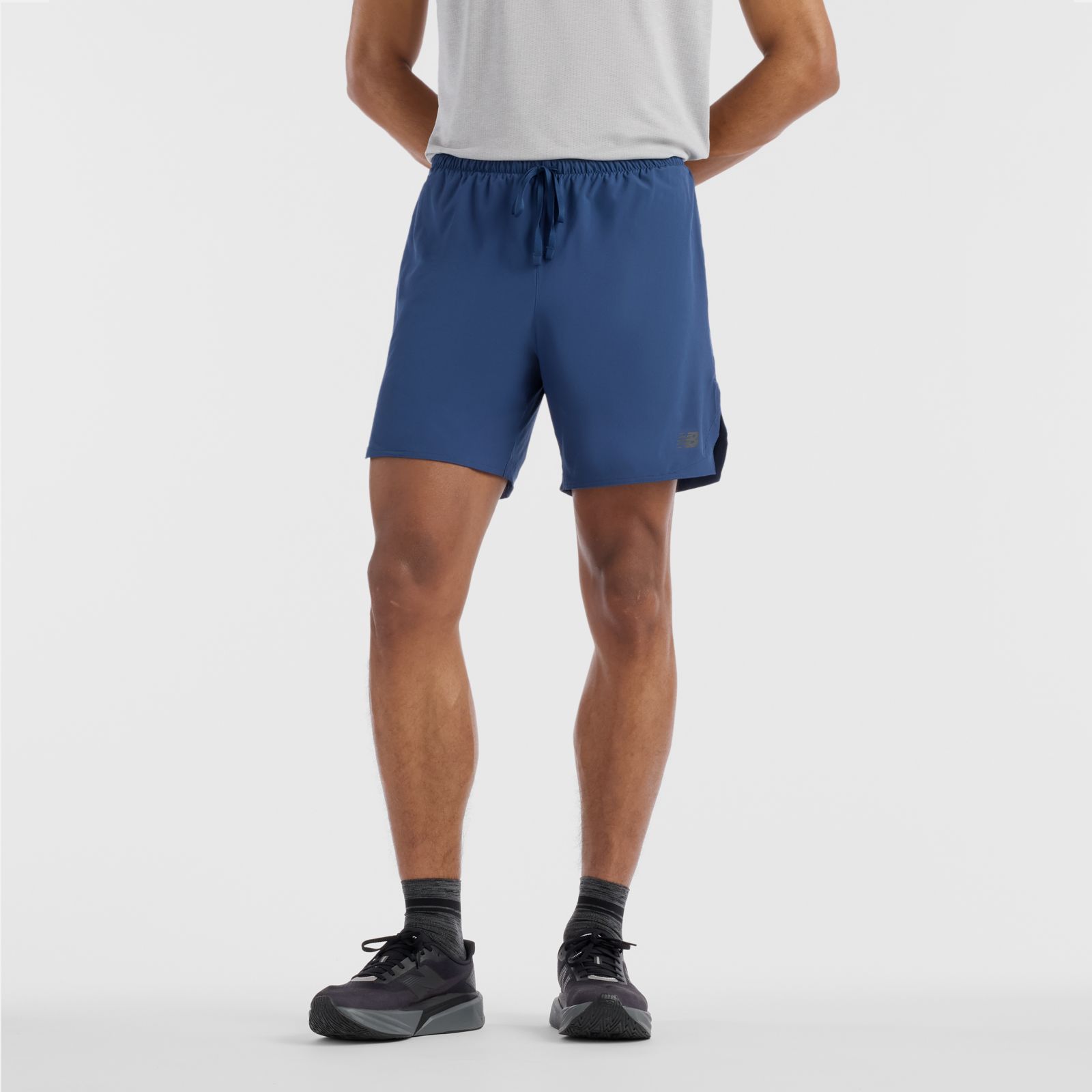 New Balance RC Short  Essential 7" MB61C99E, Navy, swatch