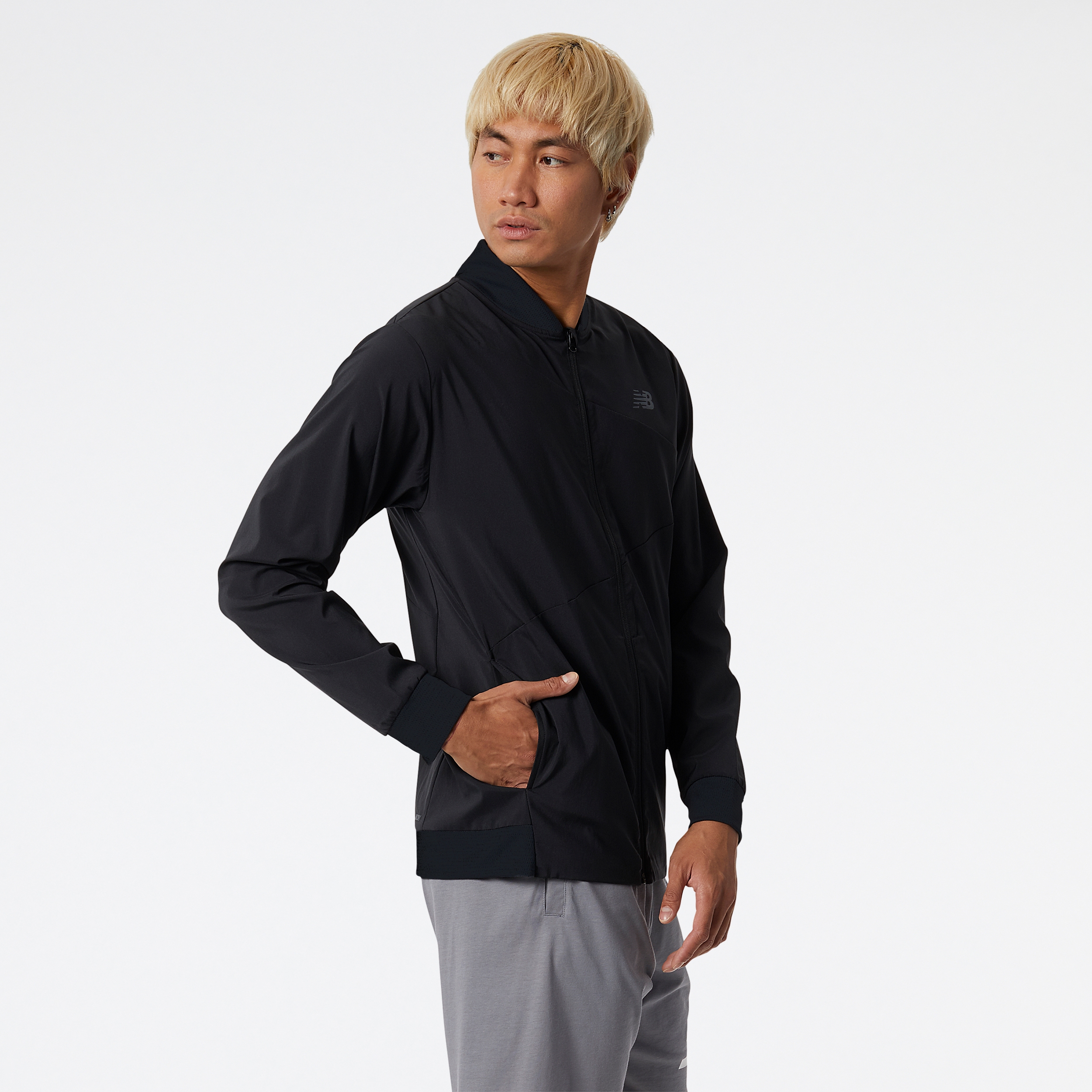 New Balance MJ21010BK Tenacity Stretch Wov, Black, large