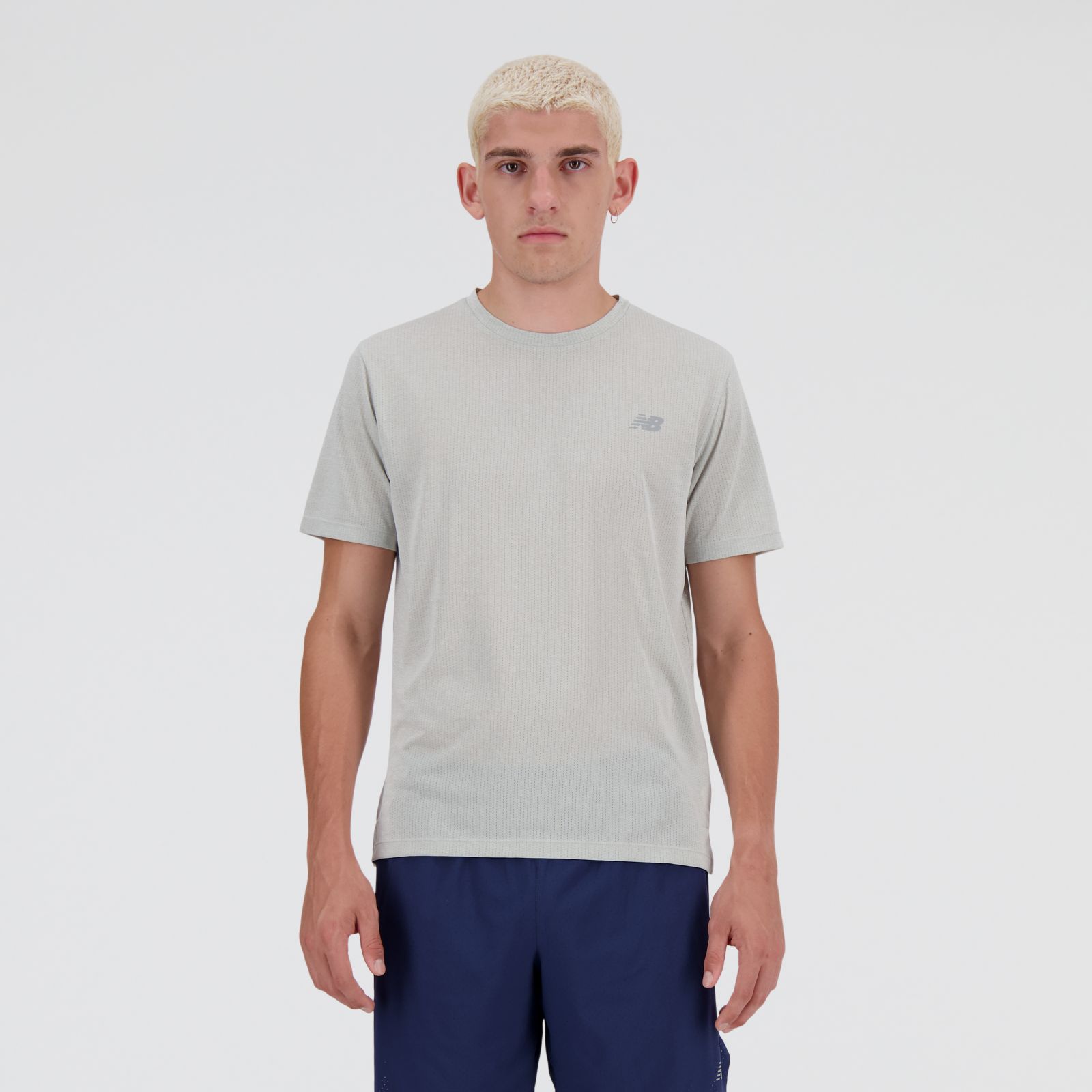 New Balance Remera Athletics T-Shirt MT41253, Athletic grey, swatch