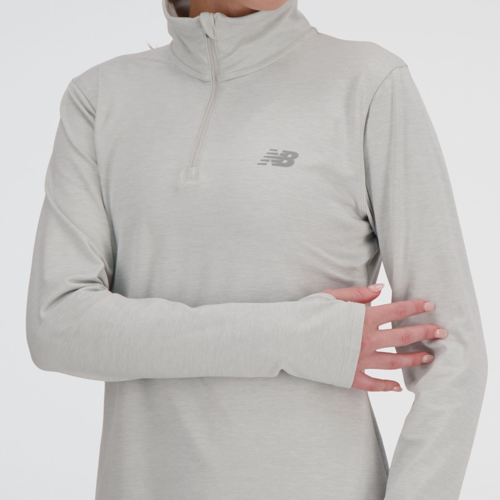 New Balance WT41150AHH Sport Essentials Sp, Ash/Heather, large