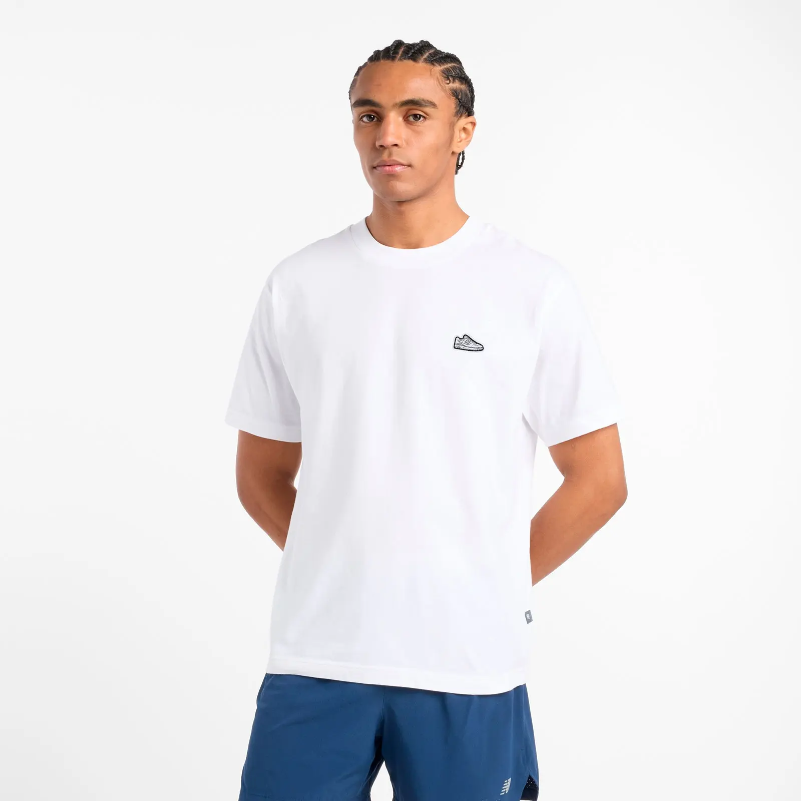 Remera Athletics 550 Patch T-Shirt MTA51964